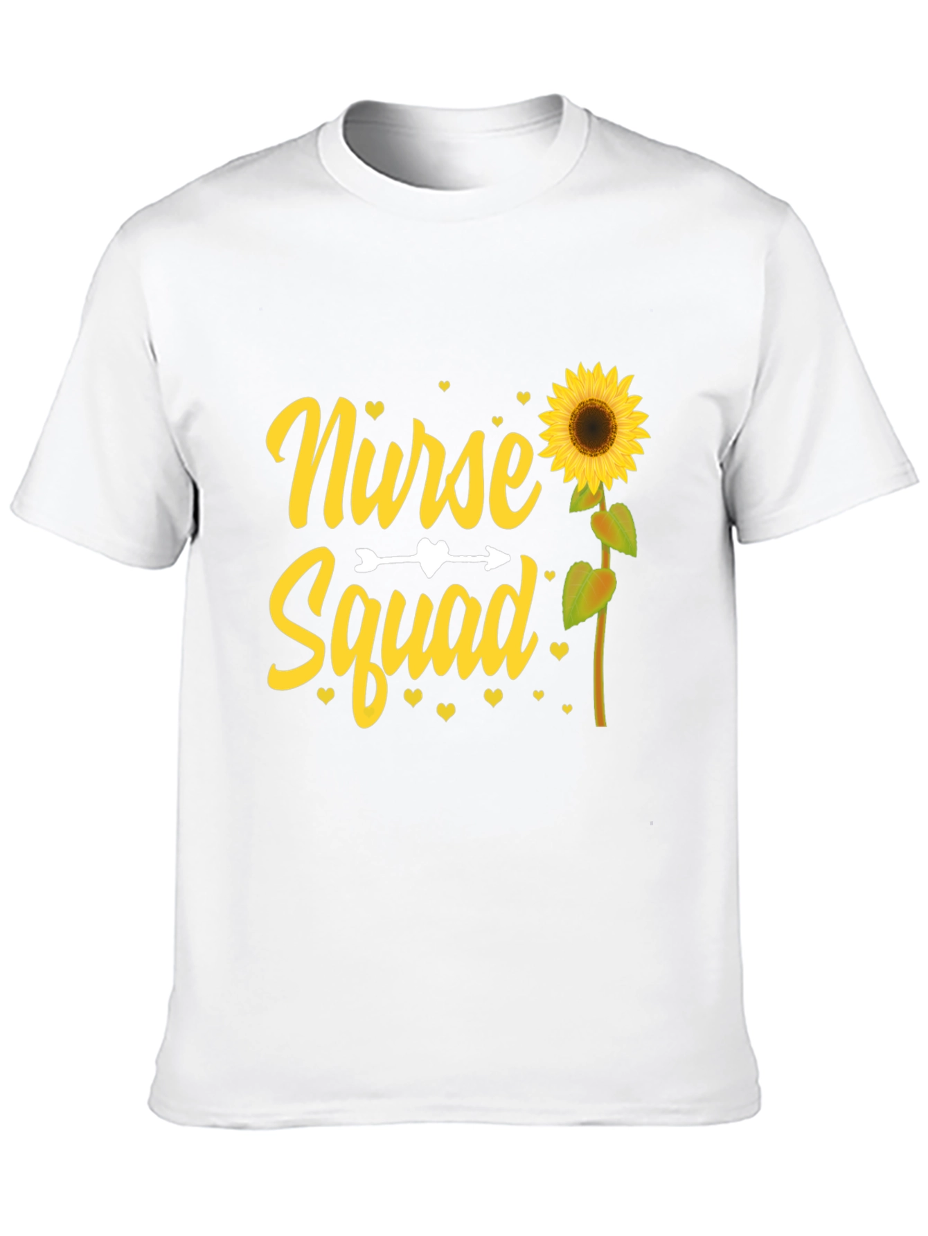 Nurse Squad Sunflower Tee