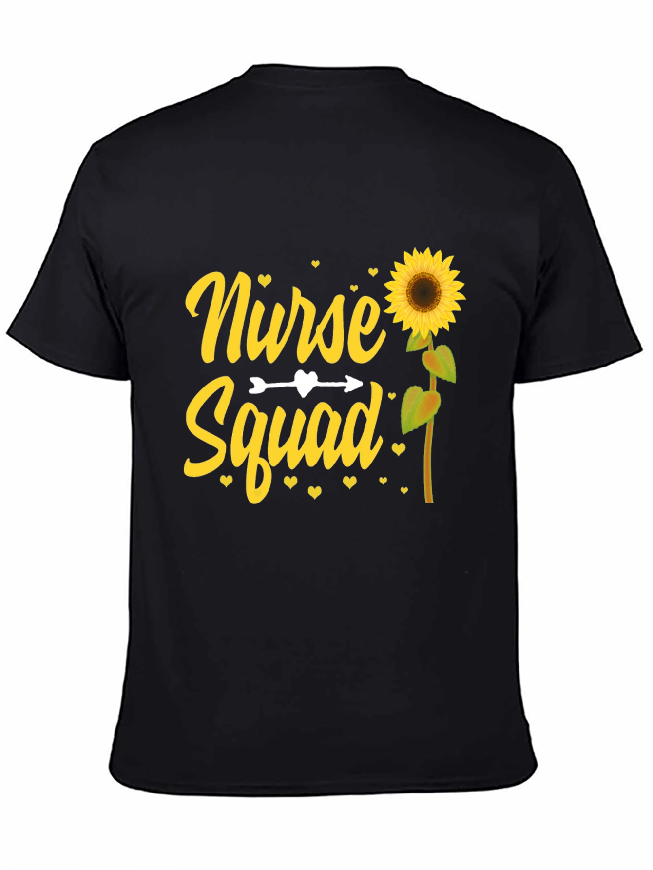 Nurse Squad Sunflower Tee