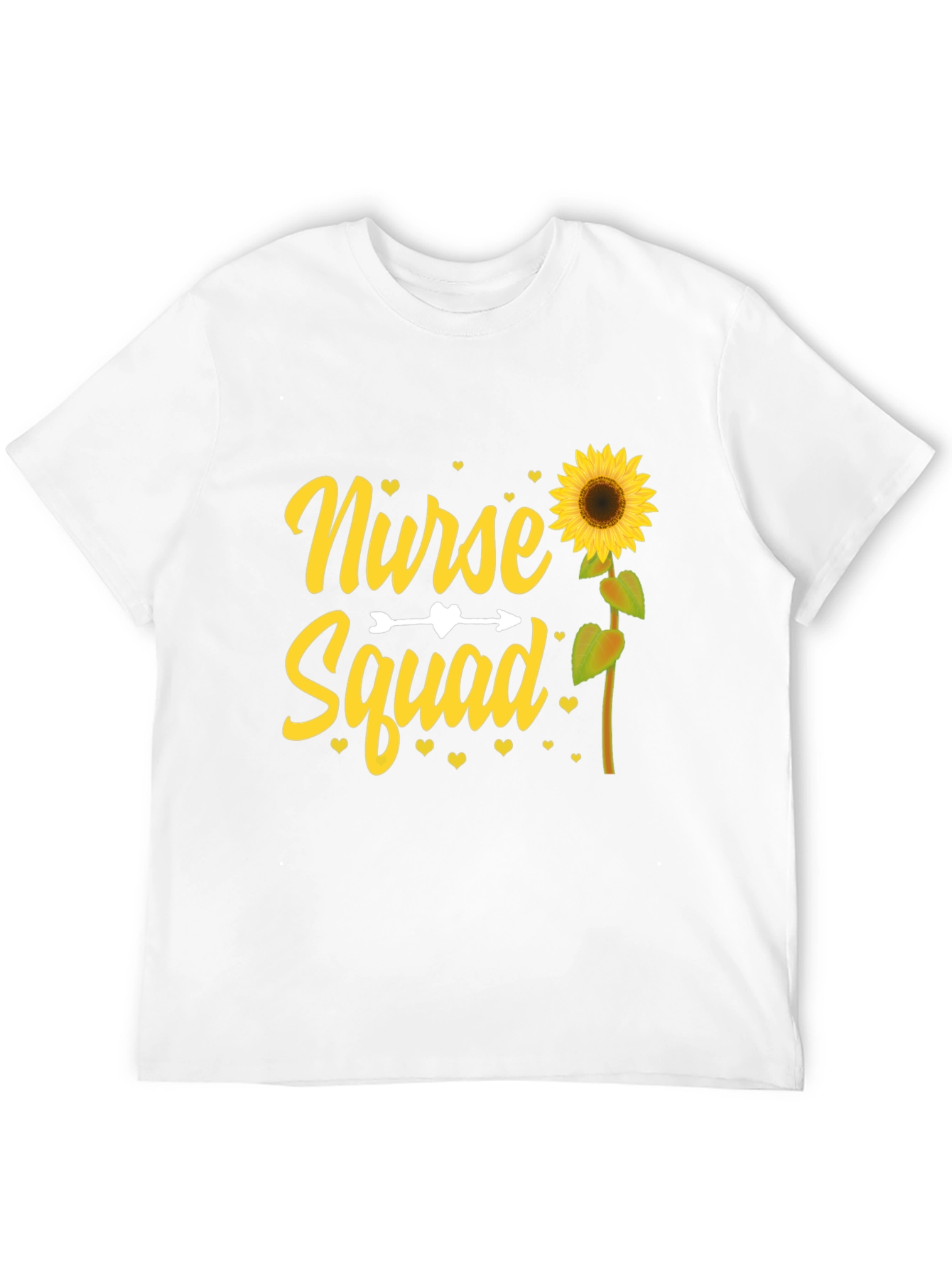 Nurse Squad Sunflower Tee