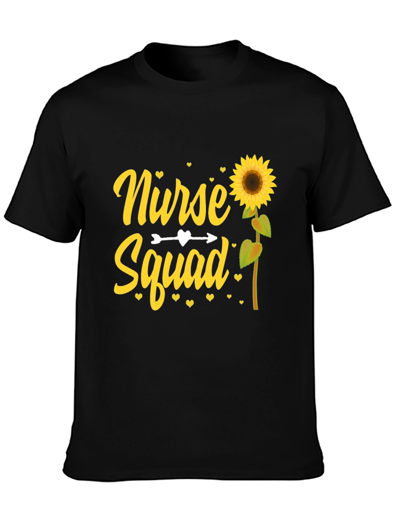 Nurse Squad Sunflower Tee
