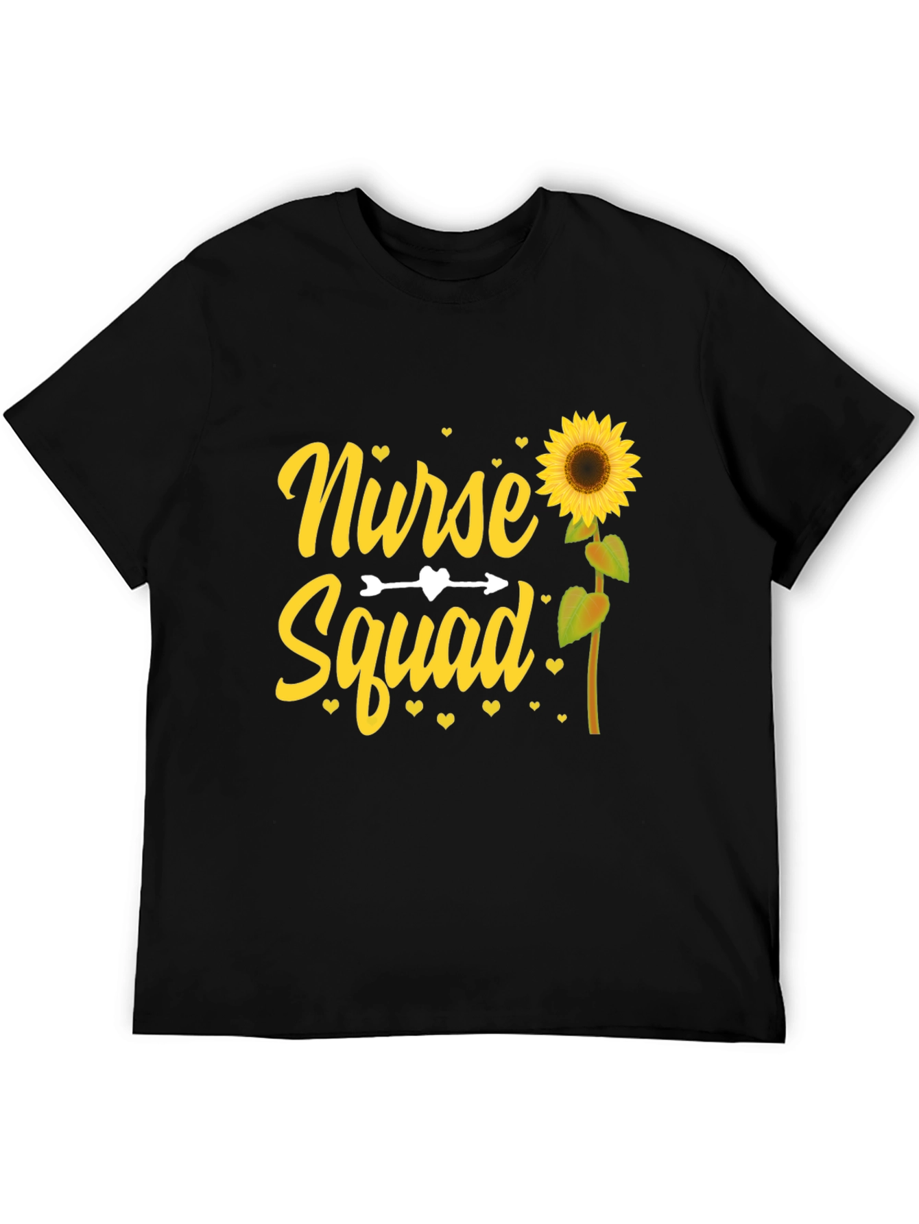 Nurse Squad Sunflower Tee