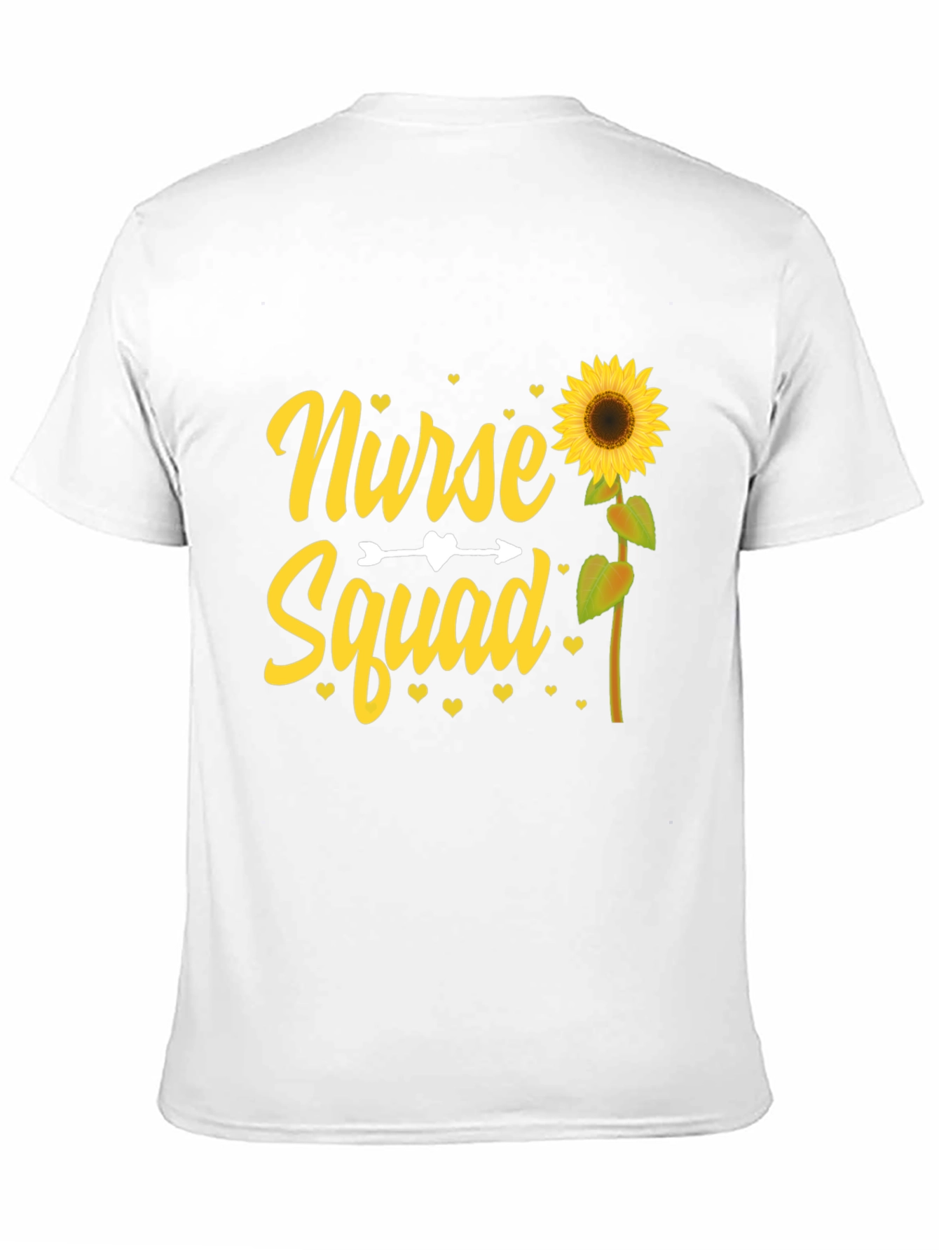 Nurse Squad Sunflower Tee