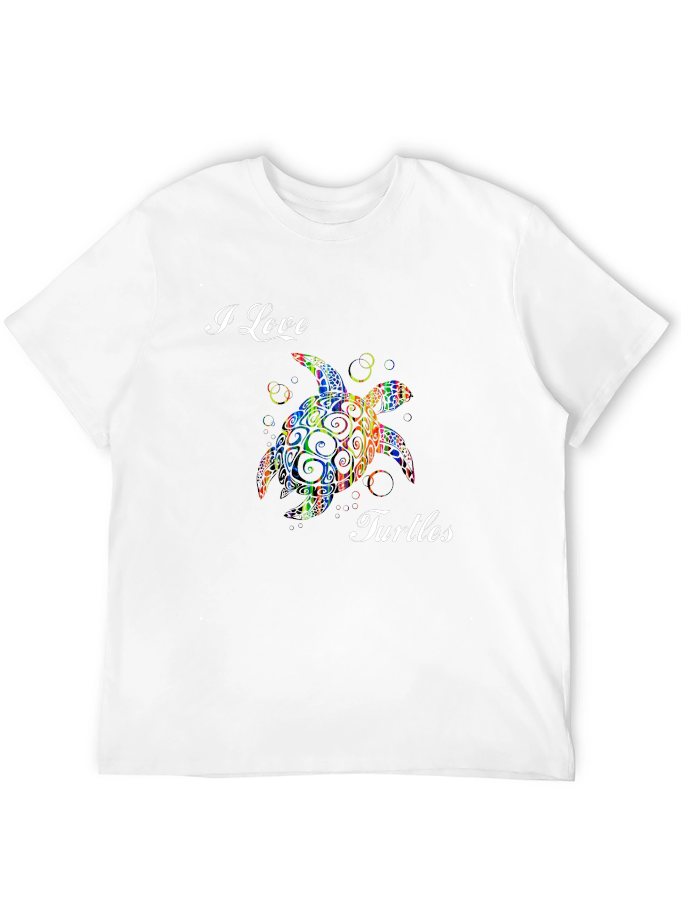 I Love Turtles Graphic Tee