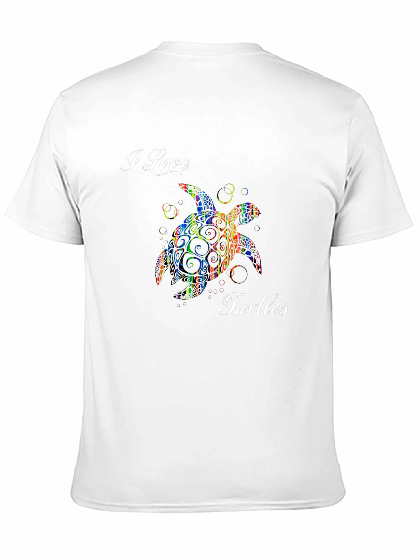 I Love Turtles Graphic Tee