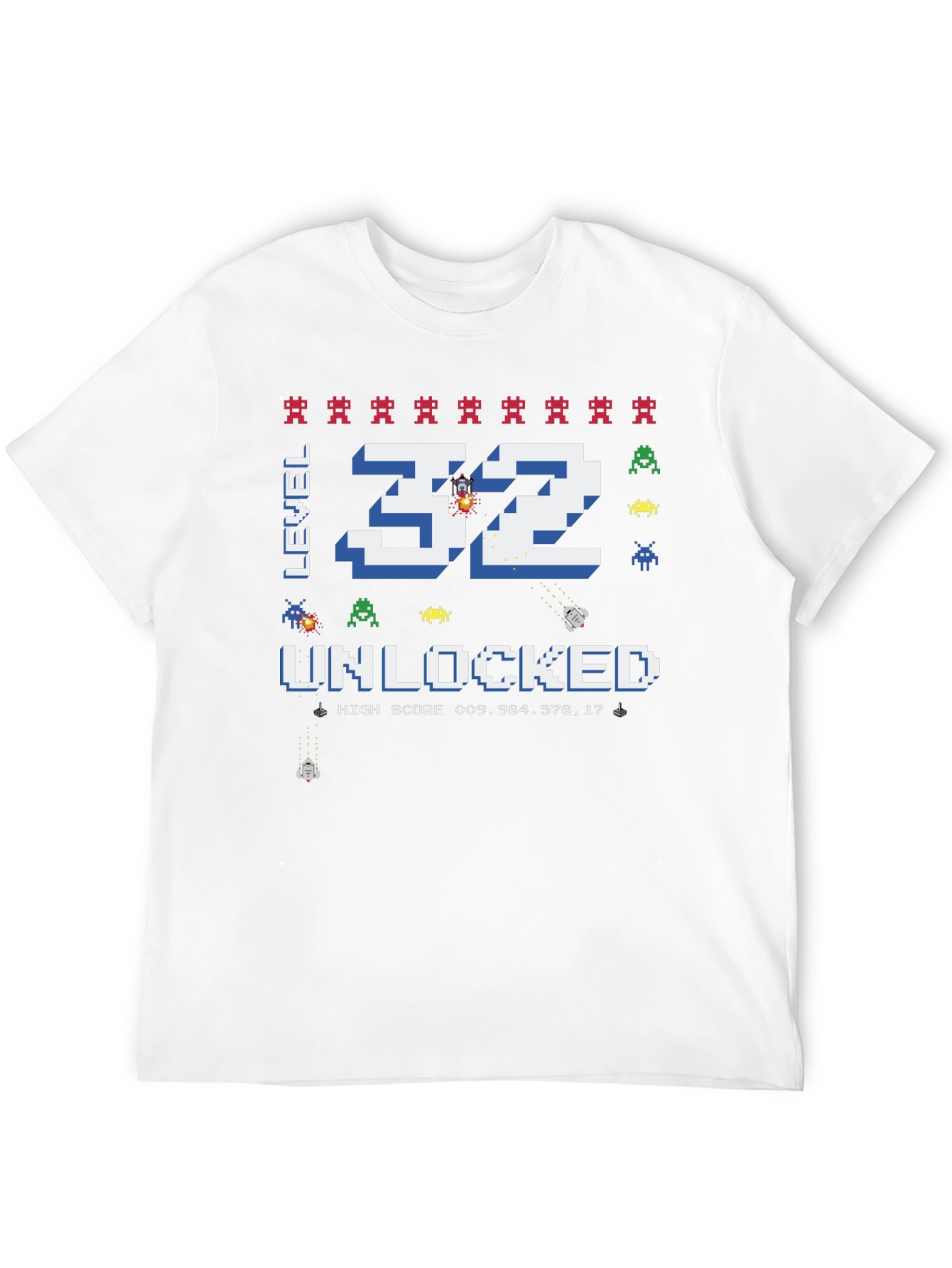 Level 32 Unlocked Birthday Gamer T-Shirt