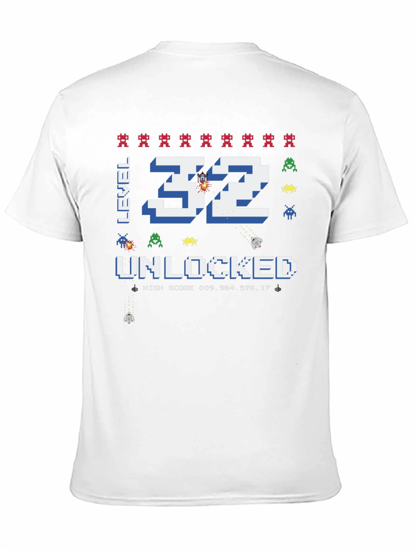 Level 32 Unlocked Birthday Gamer T-Shirt