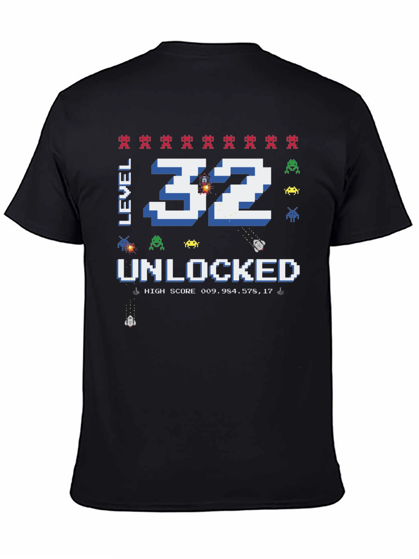 Level 32 Unlocked Birthday Gamer T-Shirt