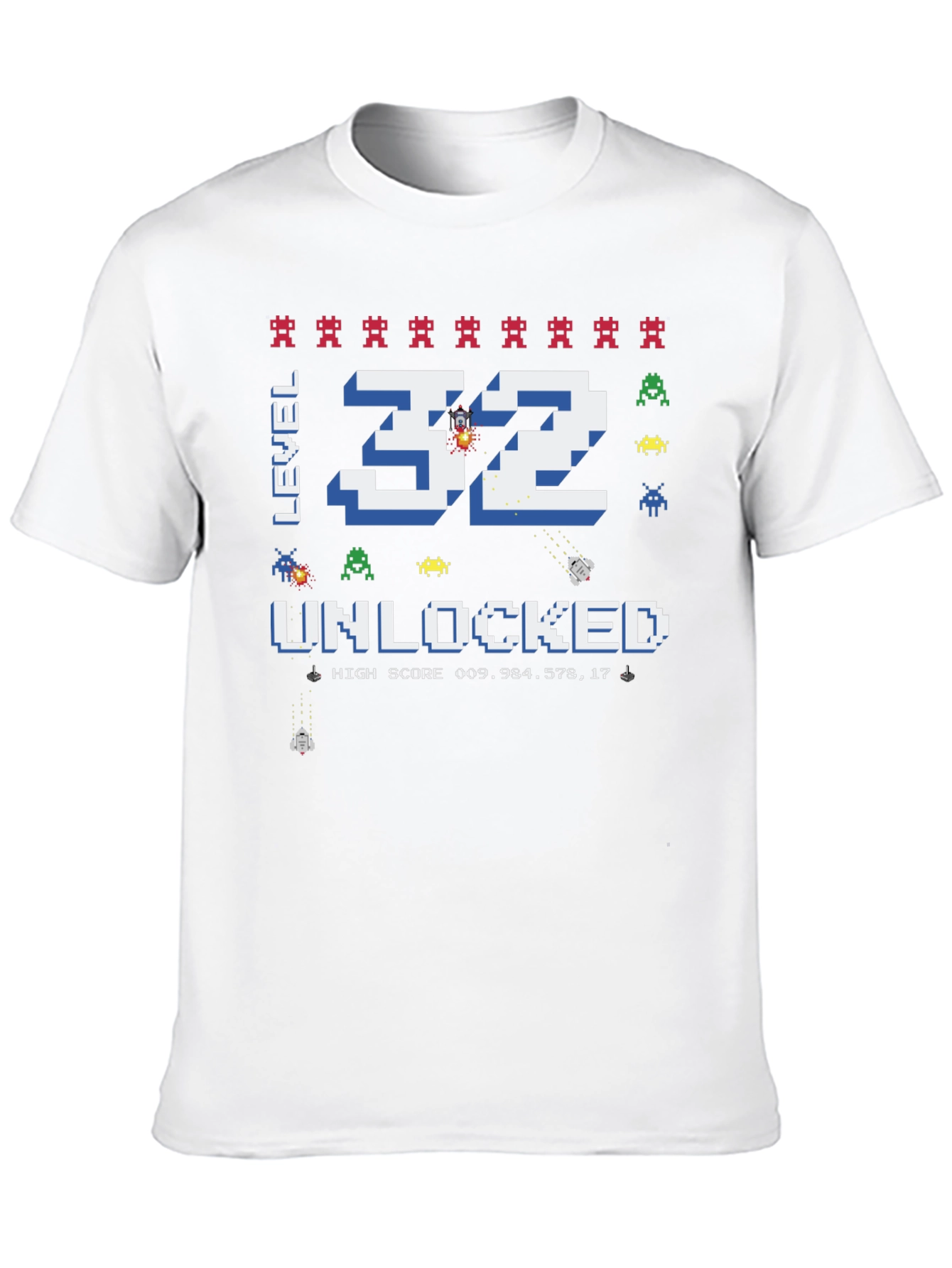 Level 32 Unlocked Birthday Gamer T-Shirt