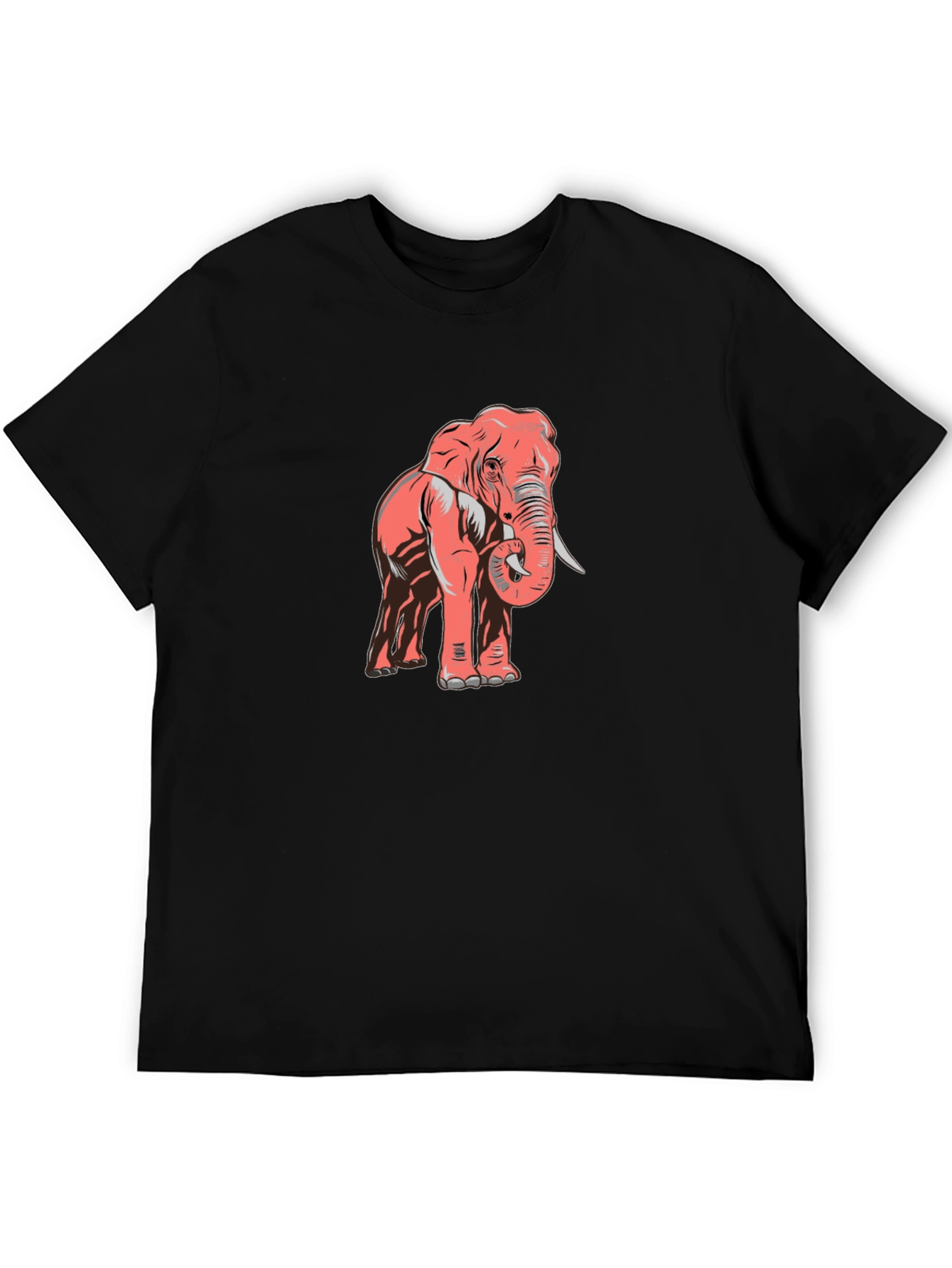 Graphic Elephant Tee - Stylish Mens T-Shirt