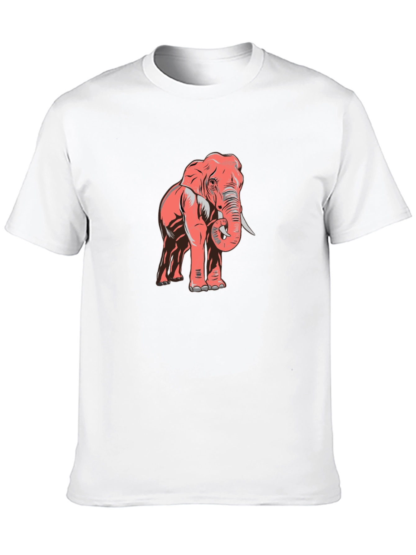 Graphic Elephant Tee - Stylish Mens T-Shirt