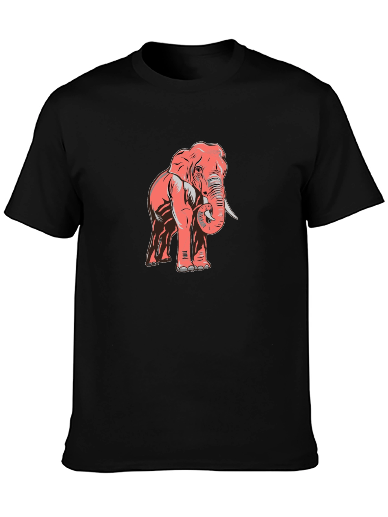Graphic Elephant Tee - Stylish Mens T-Shirt