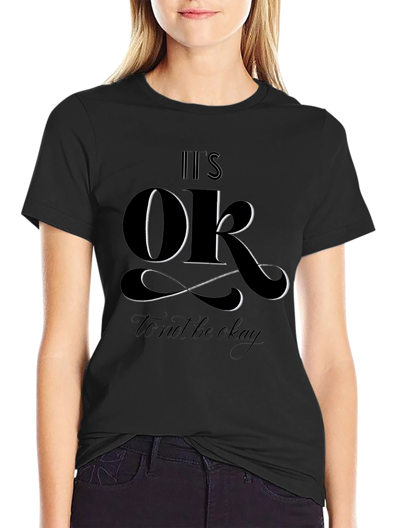 Its OK to Not Be Okay Graphic Tee