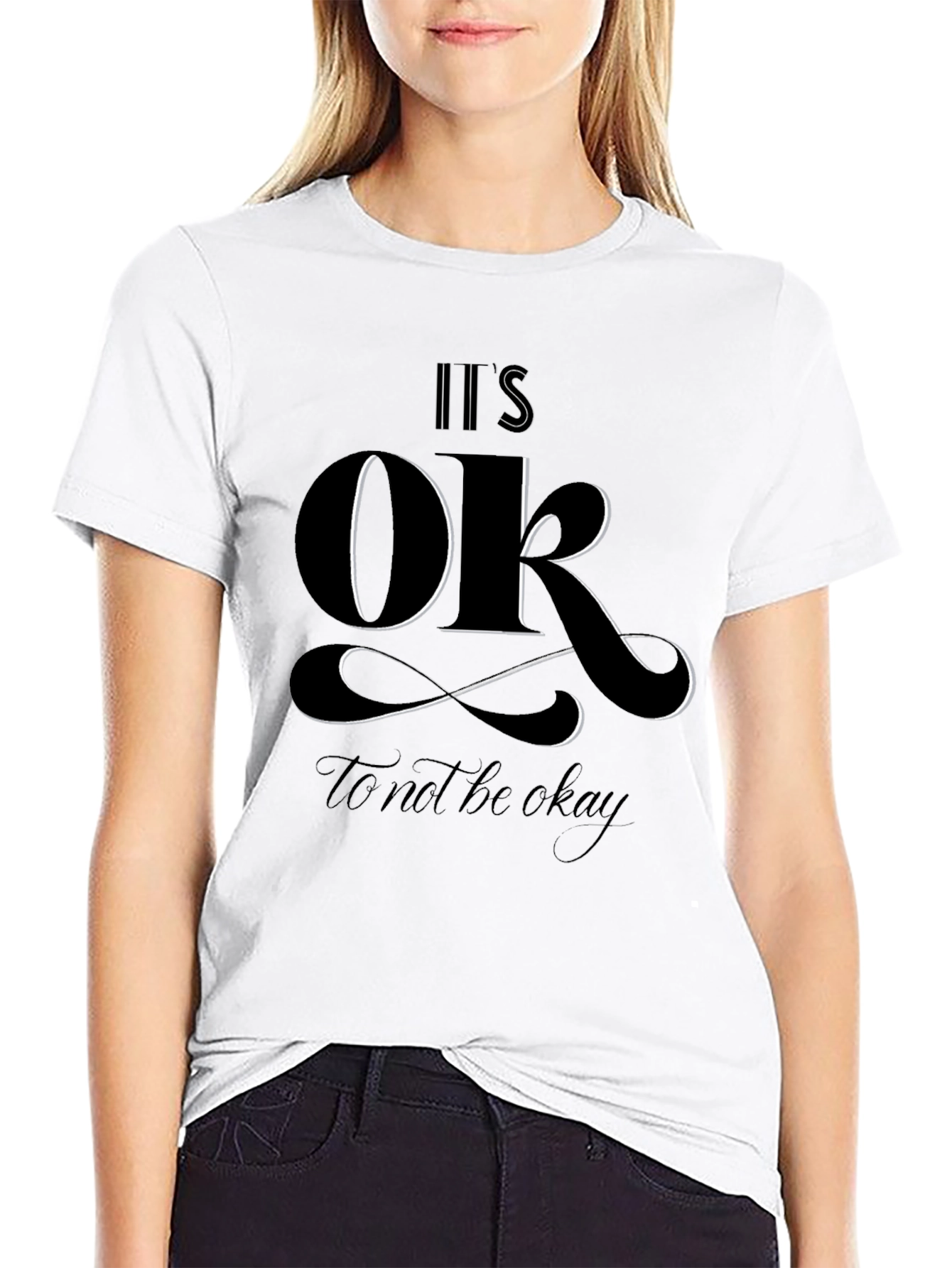 Its OK to Not Be Okay Graphic Tee