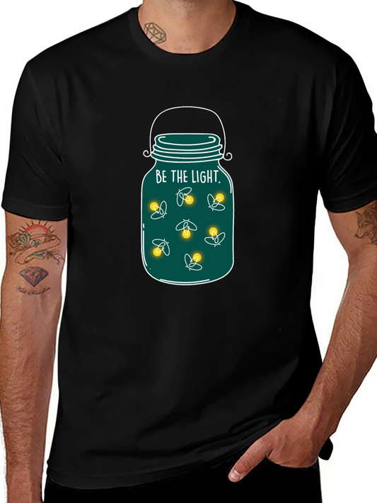 Be the Light Firefly Jar Graphic Tee