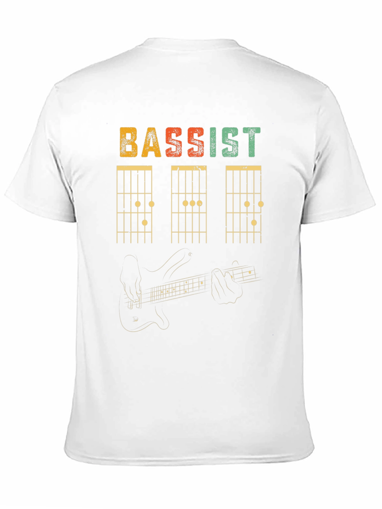 Bassist Chord T-Shirt - Musician Style