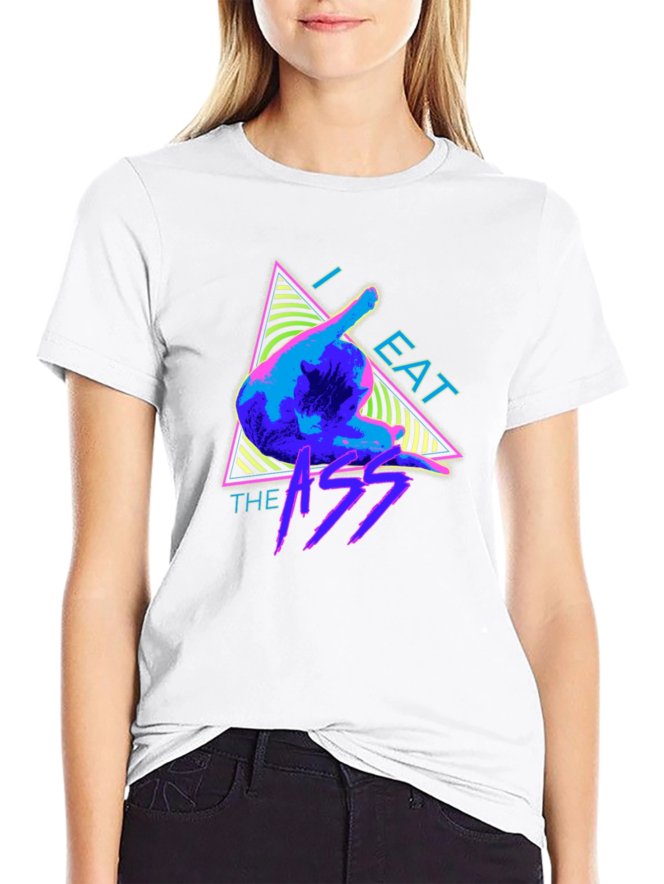 I Eat The A Funny Graphic T-Shirt