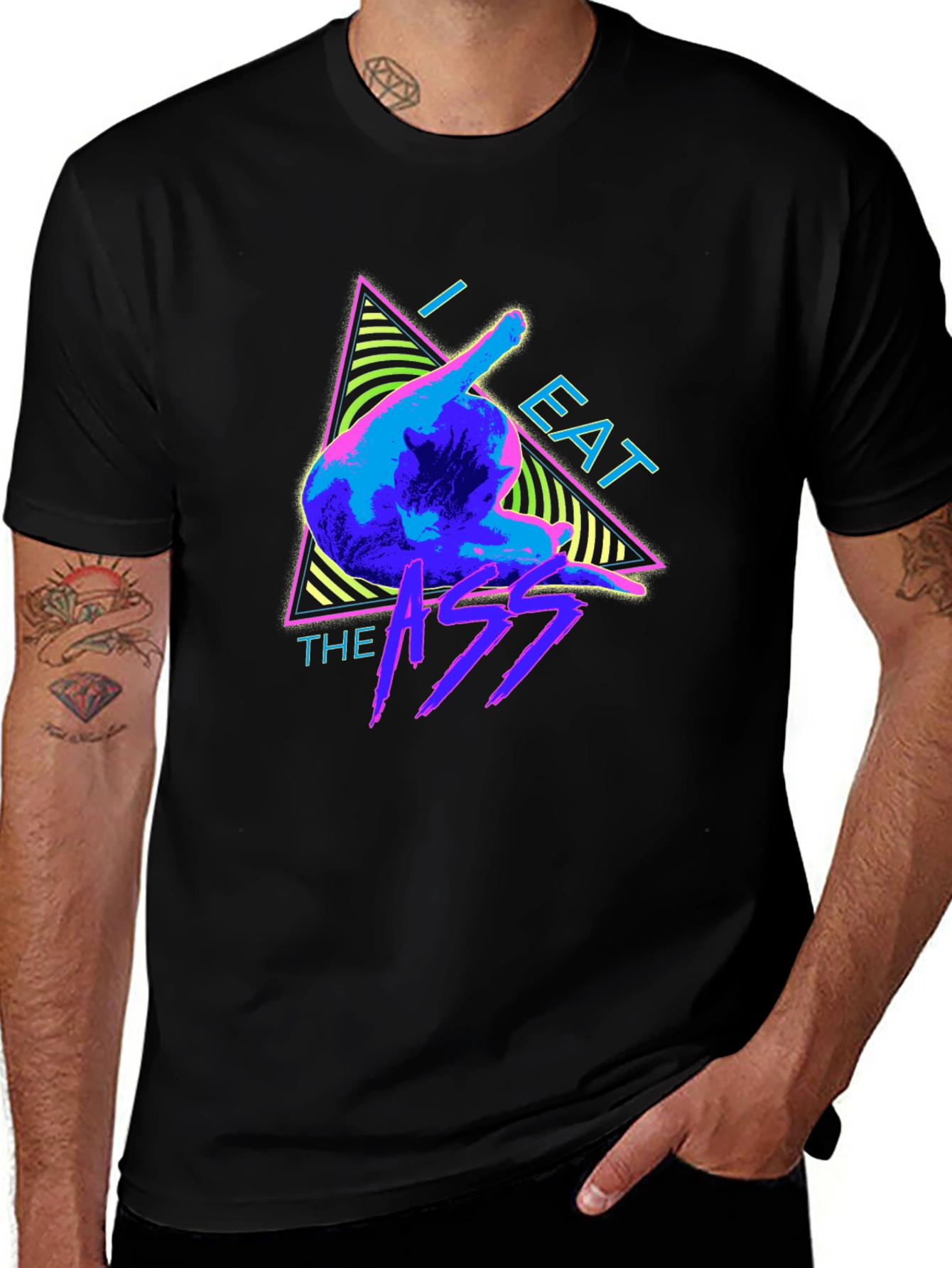 I Eat The A Funny Graphic T-Shirt