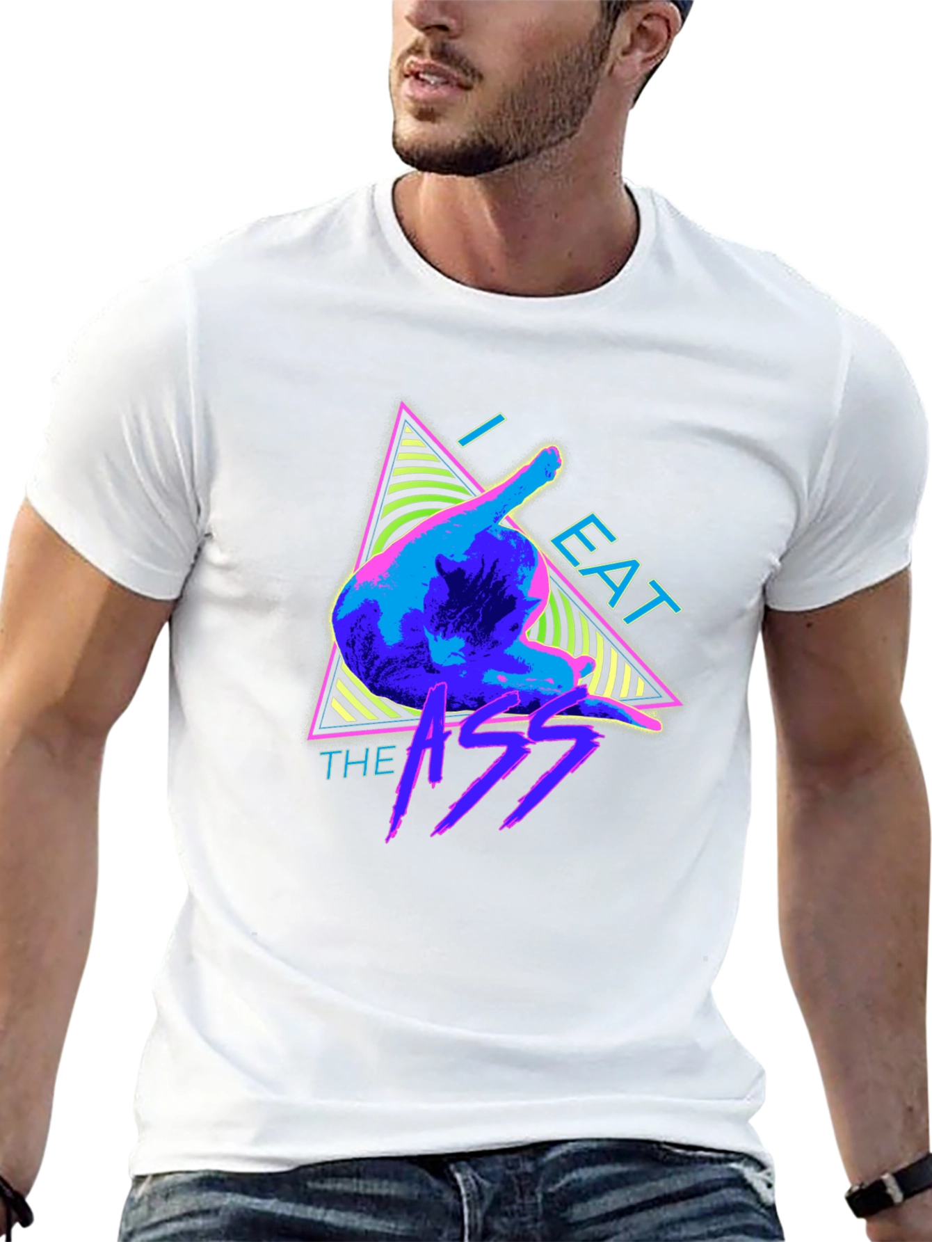 I Eat The A Funny Graphic T-Shirt