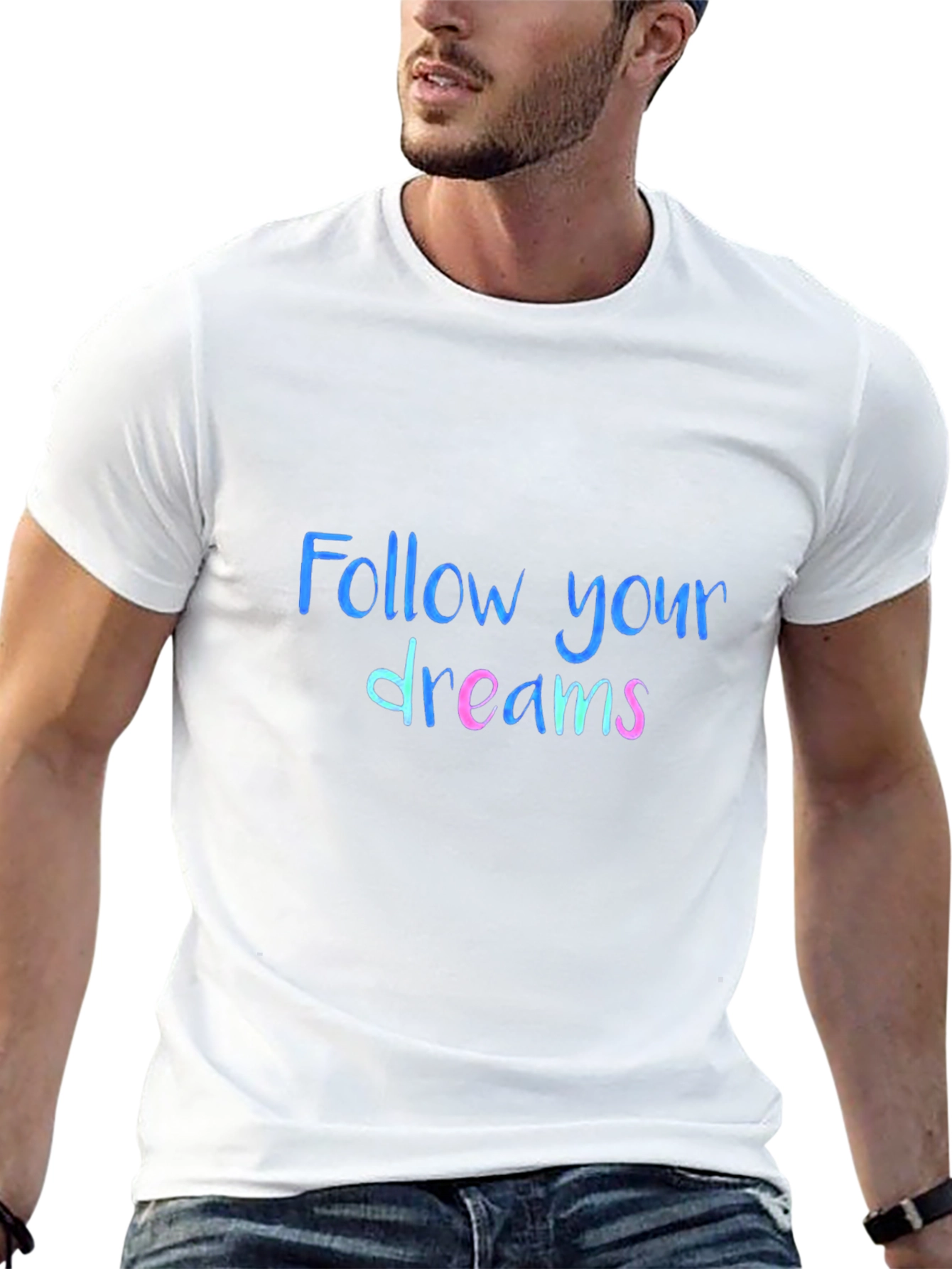 Follow Your Dreams Graphic Tee - Soft Cotton Blend