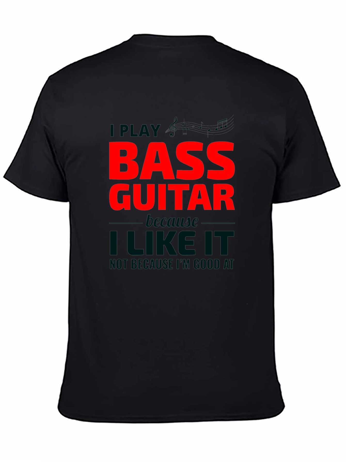 Bass Guitar Player T-Shirt - Music Lover Tee
