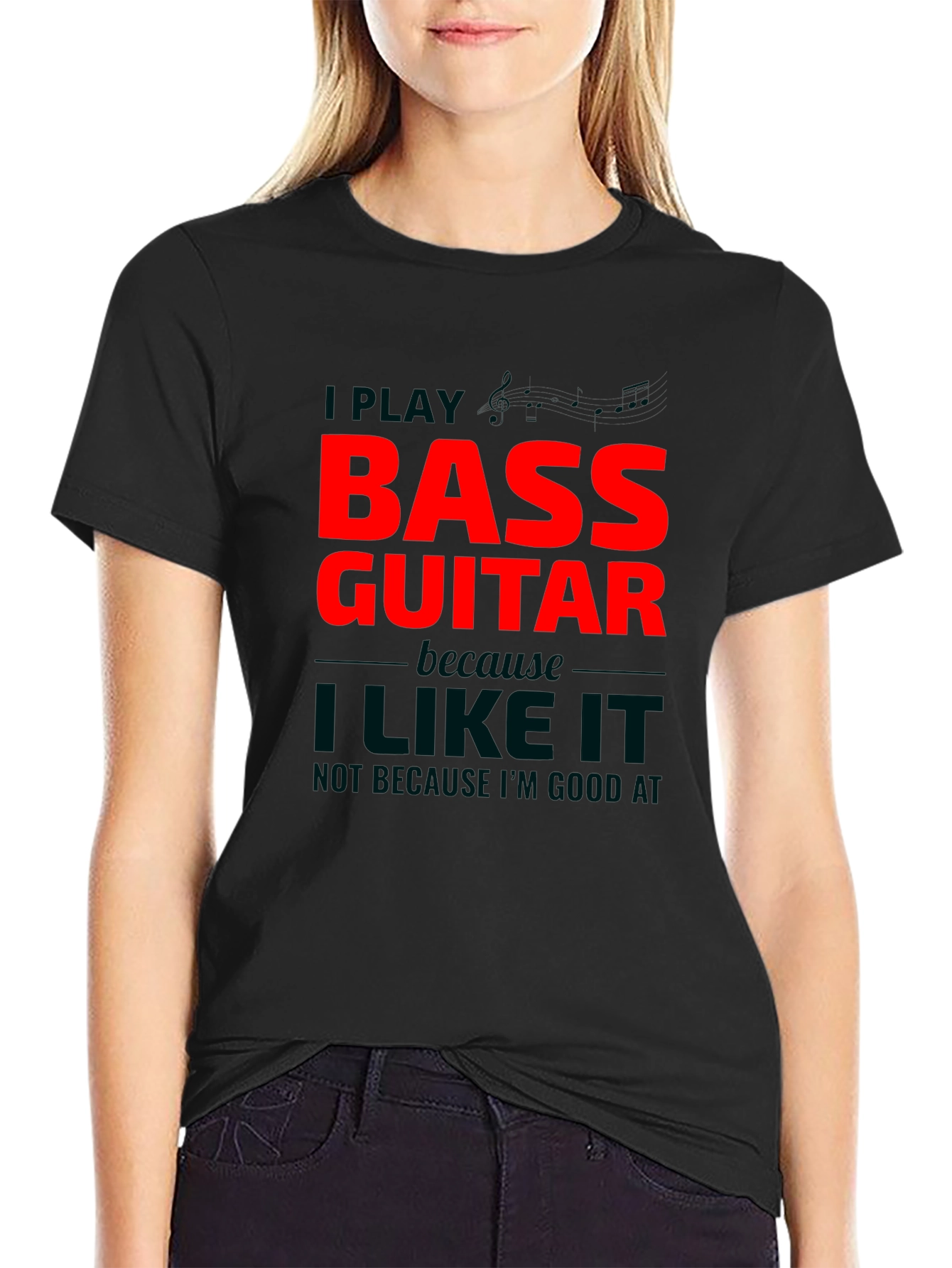 Bass Guitar Player T-Shirt - Music Lover Tee