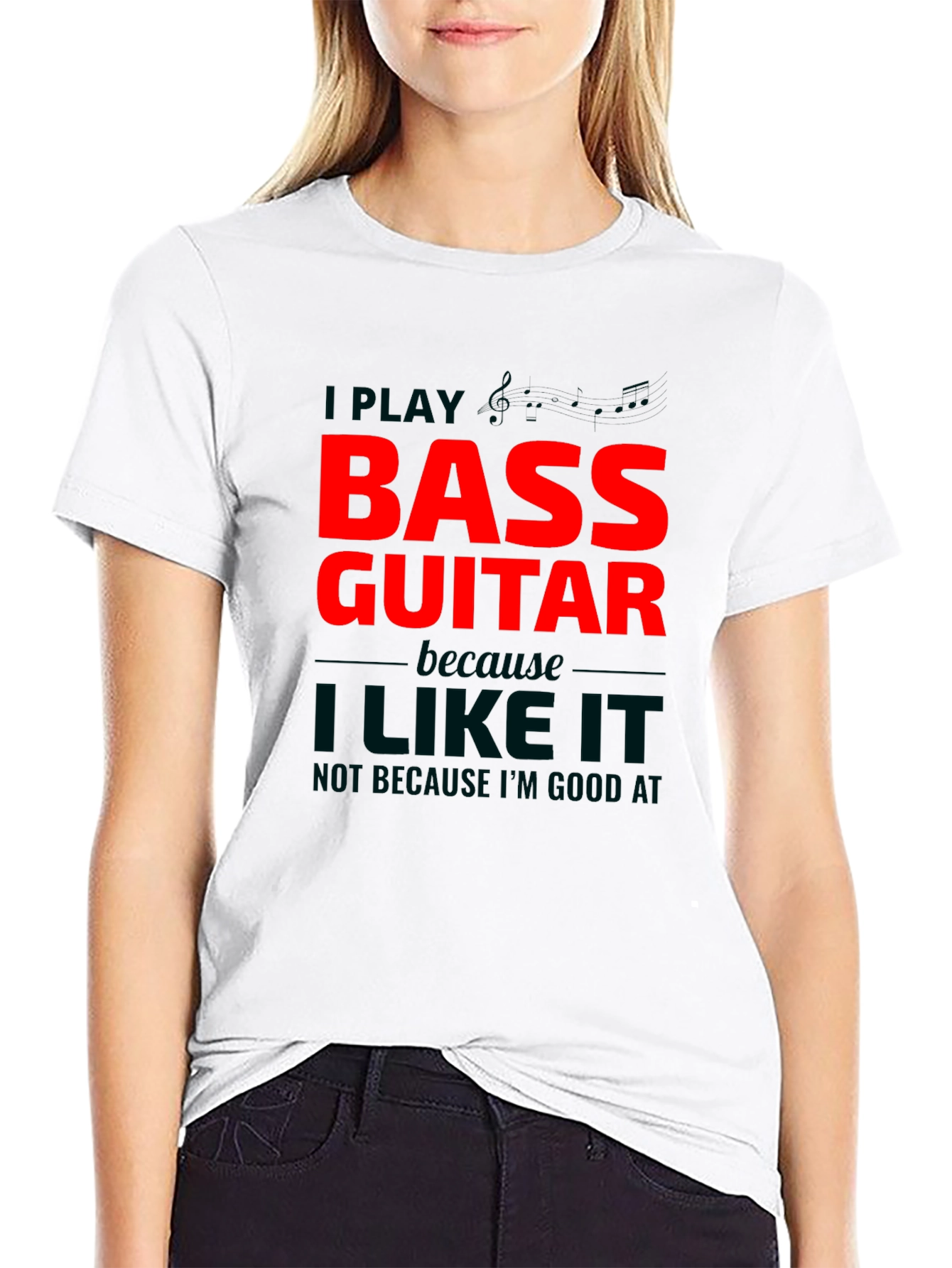 Bass Guitar Player T-Shirt - Music Lover Tee
