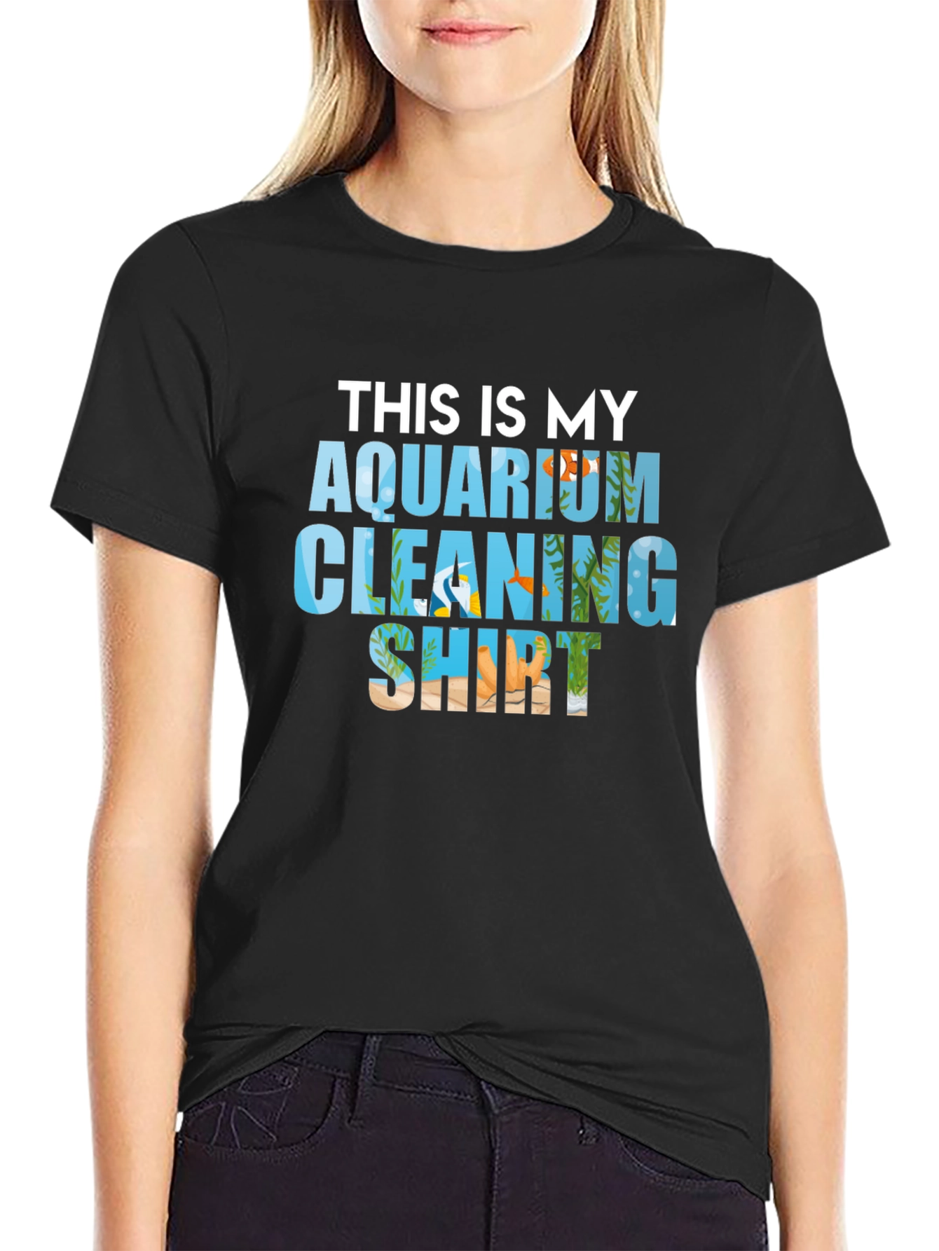 Aquarium Cleaning Shirt - Funny Fish Keeper Tee