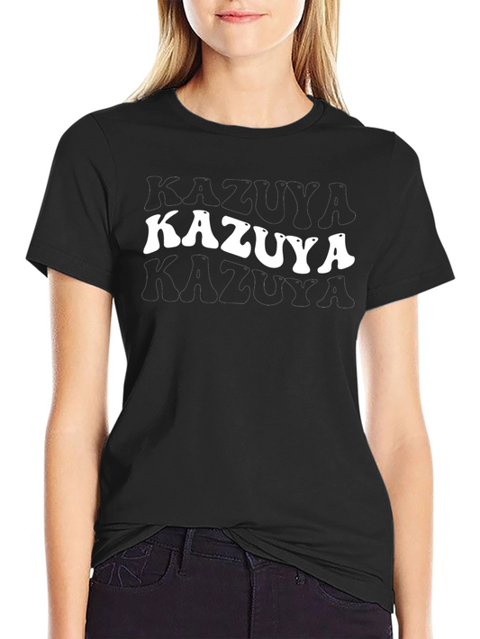 Kazuya Graphic Tee - Retro Style