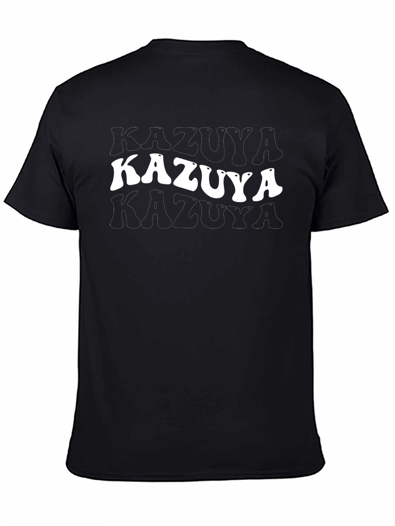 Kazuya Graphic Tee - Retro Style