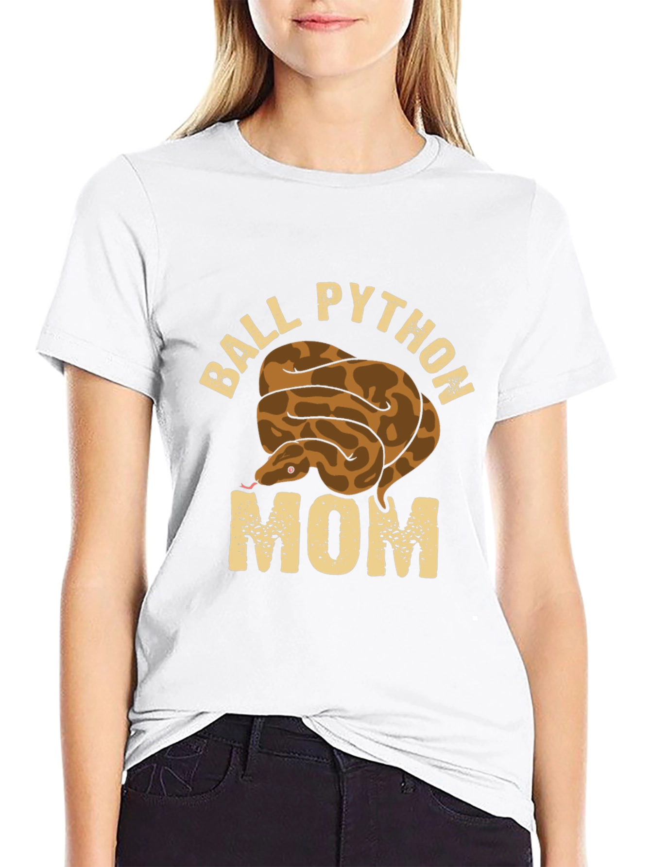 Ball Python Mom T-Shirt - Reptile Lover Tee