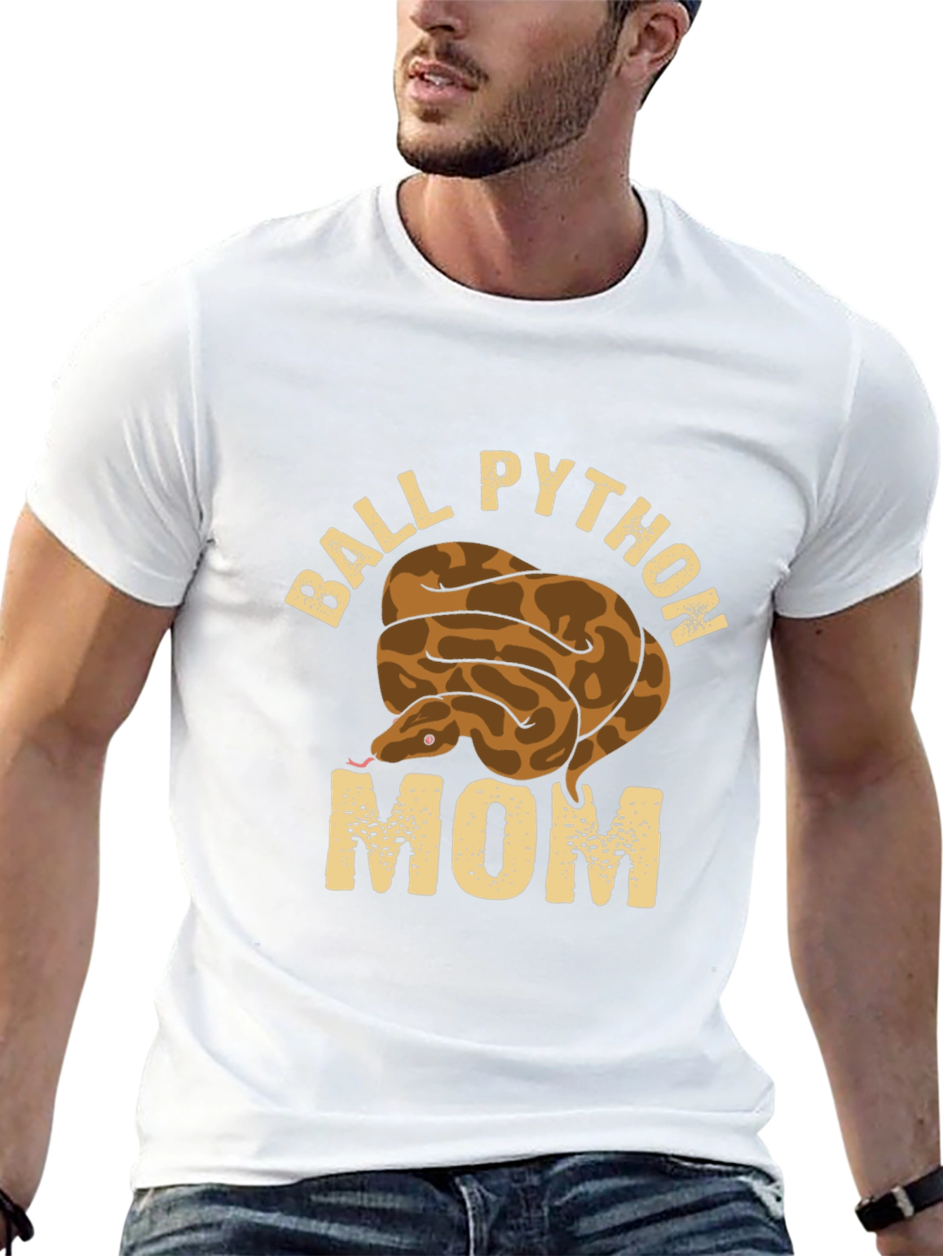 Ball Python Mom T-Shirt - Reptile Lover Tee