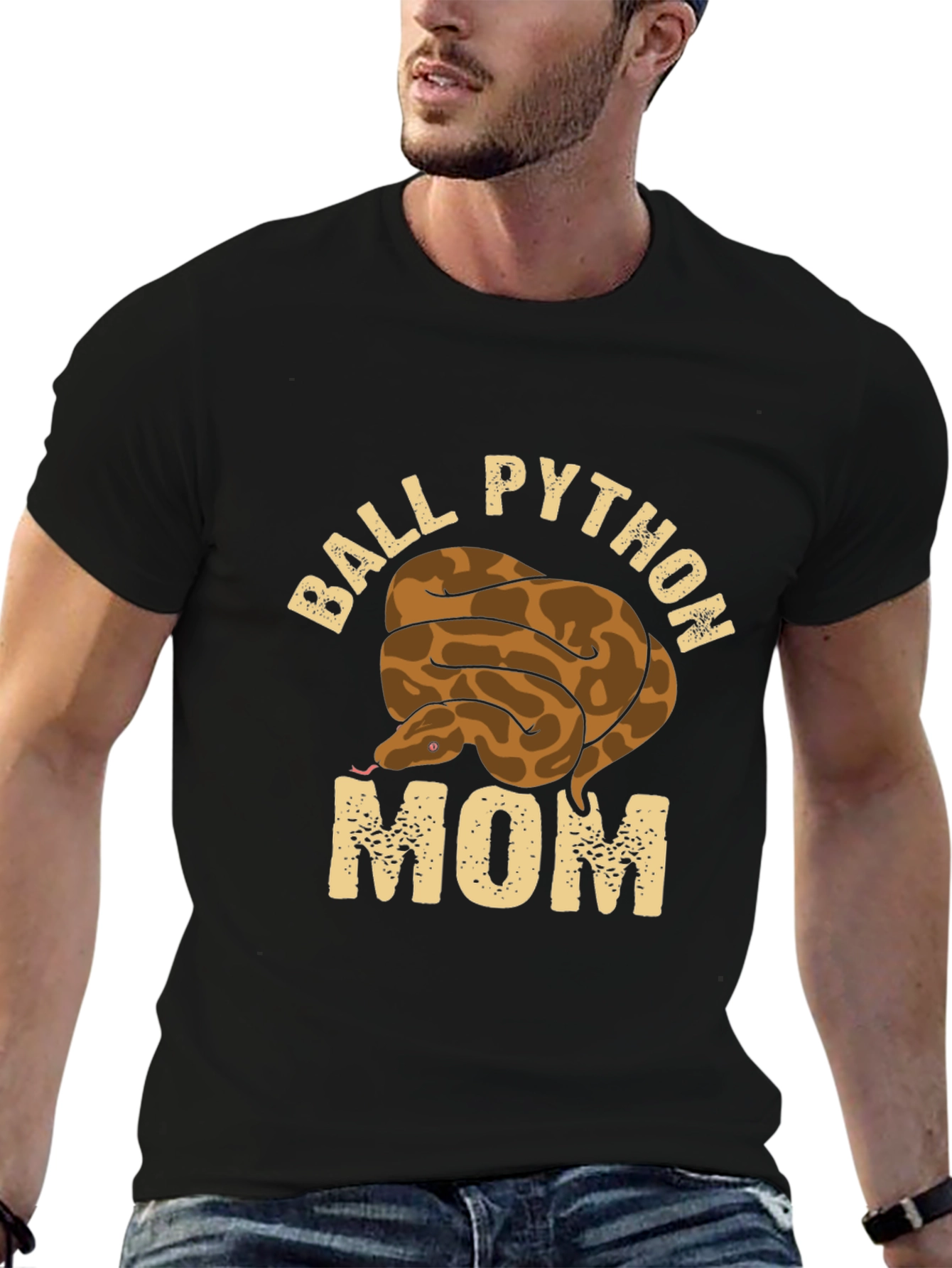 Ball Python Mom T-Shirt - Reptile Lover Tee