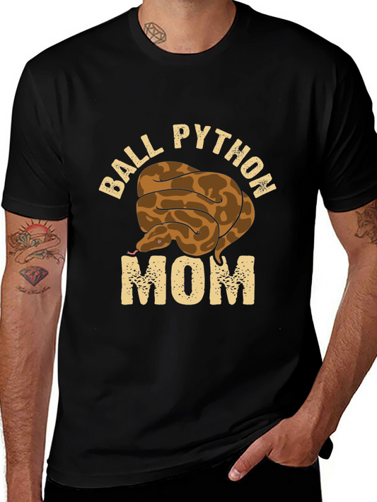 Ball Python Mom T-Shirt - Reptile Lover Tee