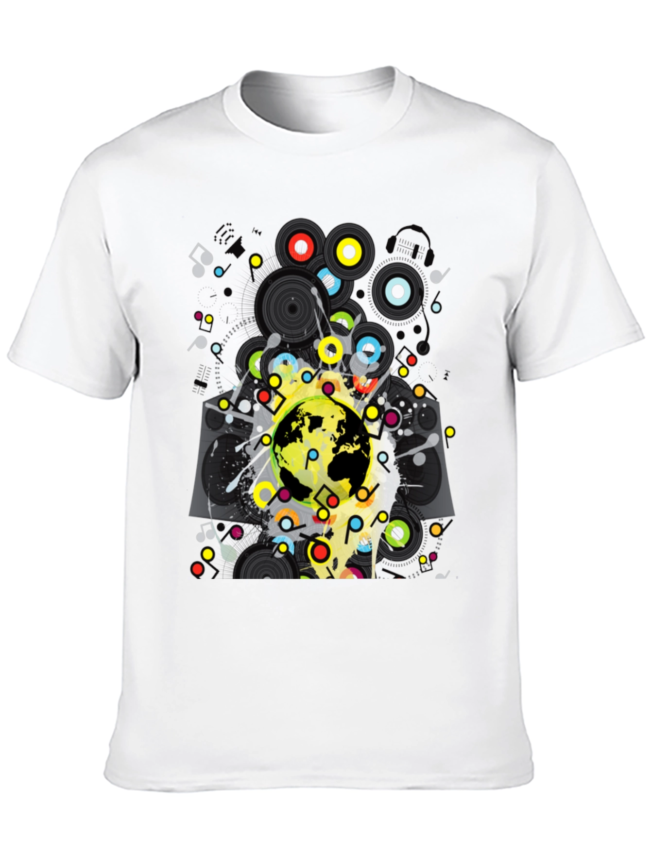 Global Music Black T-Shirt