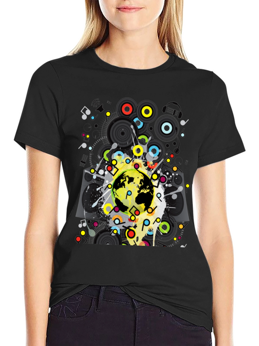 Global Music Black T-Shirt