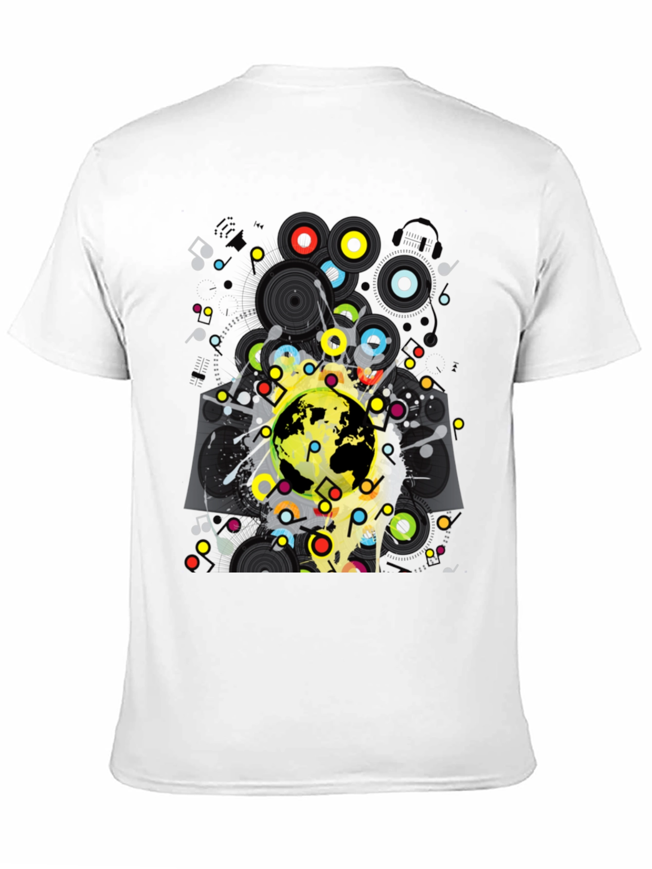 Global Music Black T-Shirt