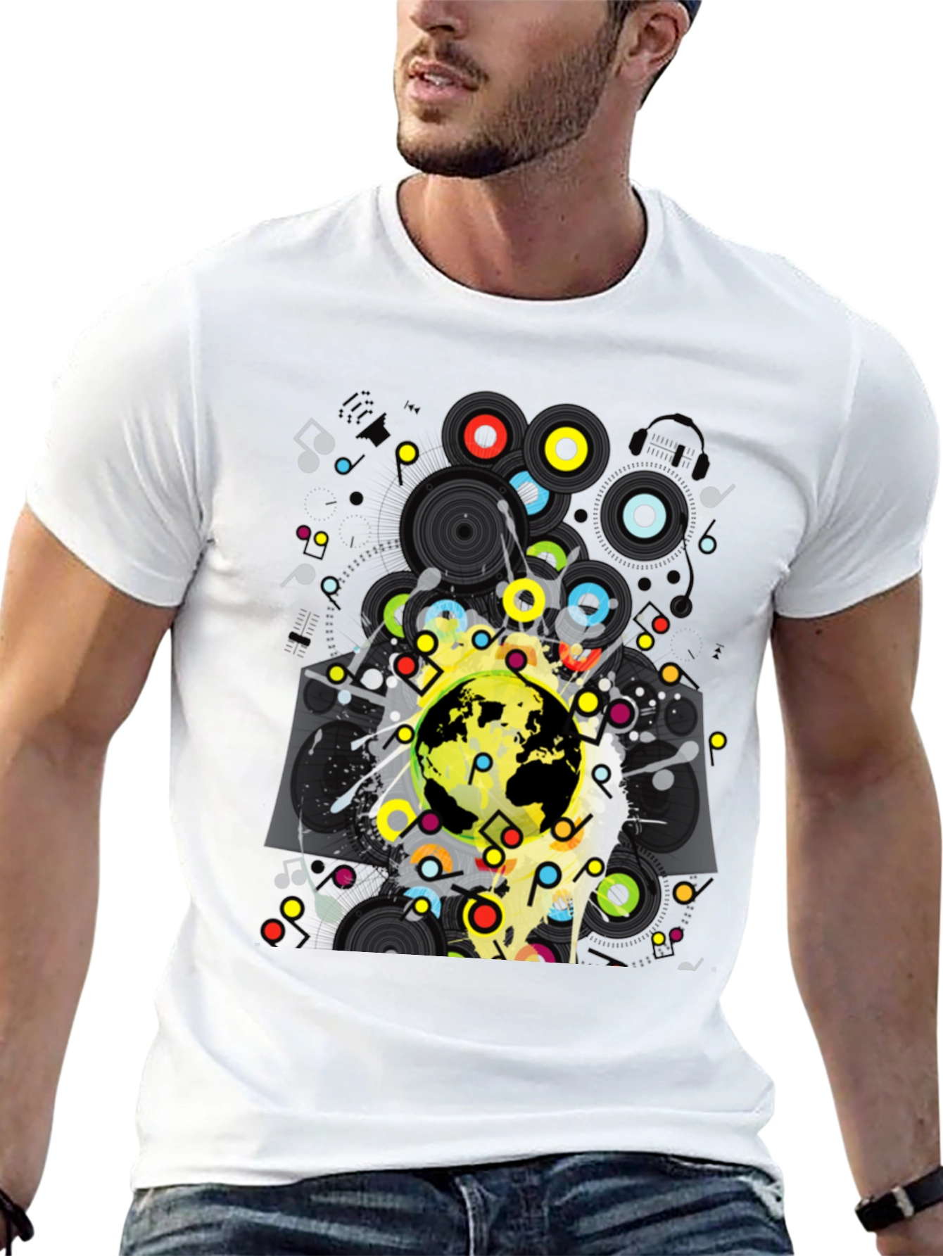 Global Music Black T-Shirt