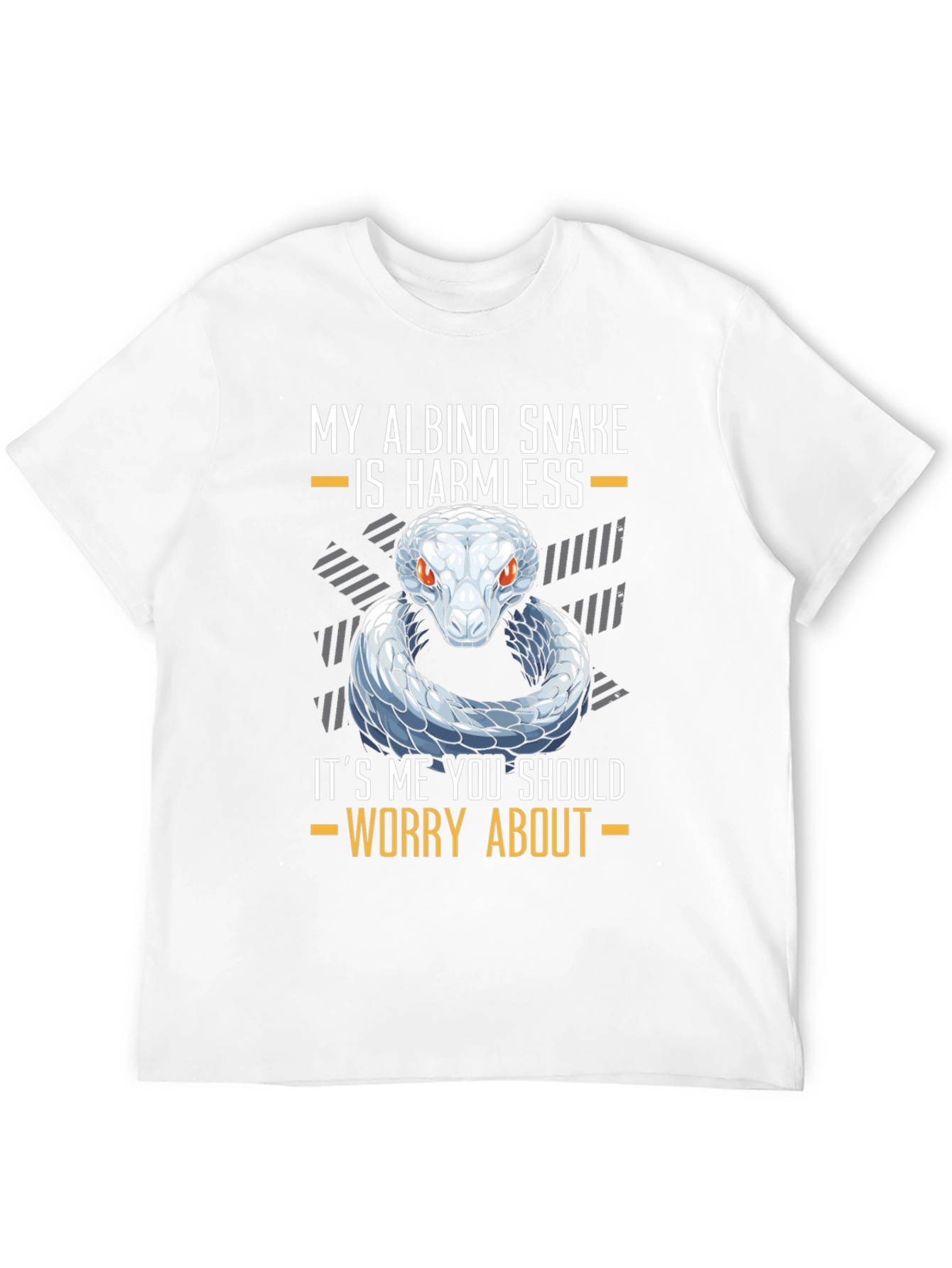 My Albino Snake is Harmless T-Shirt