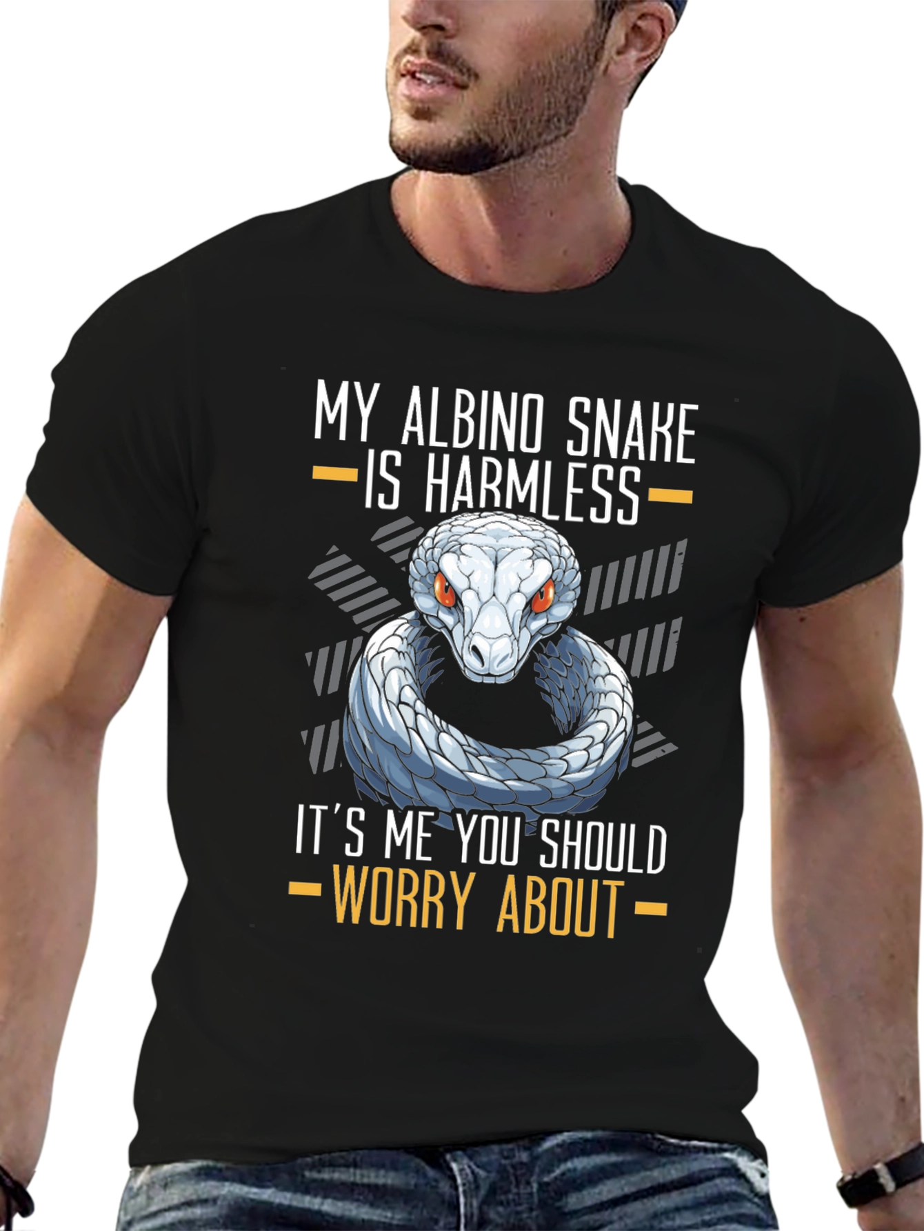 My Albino Snake is Harmless T-Shirt