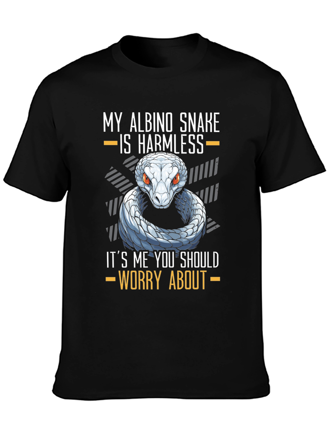 My Albino Snake is Harmless T-Shirt