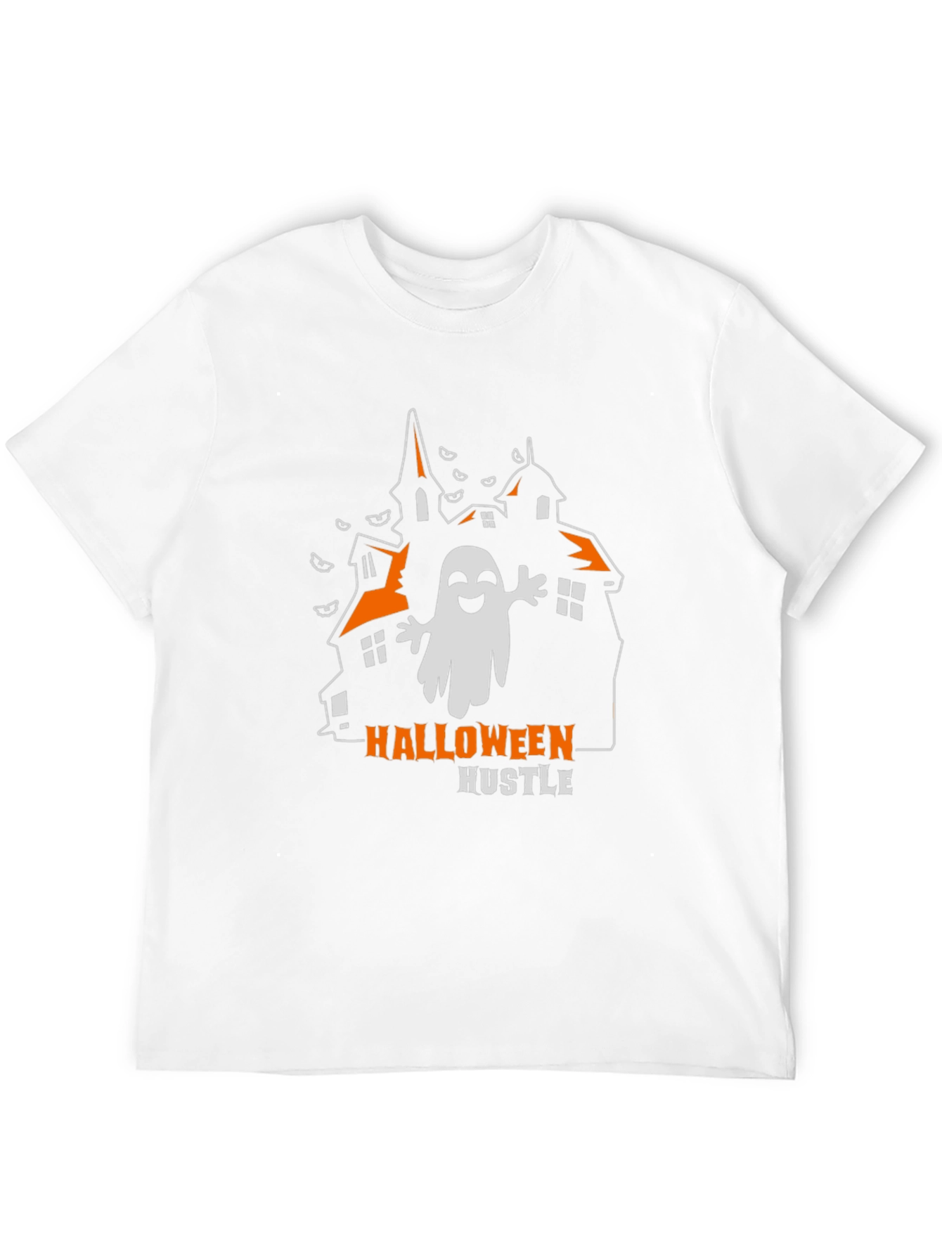 Halloween Hustle Ghost T-Shirt - Spooky Season Apparel