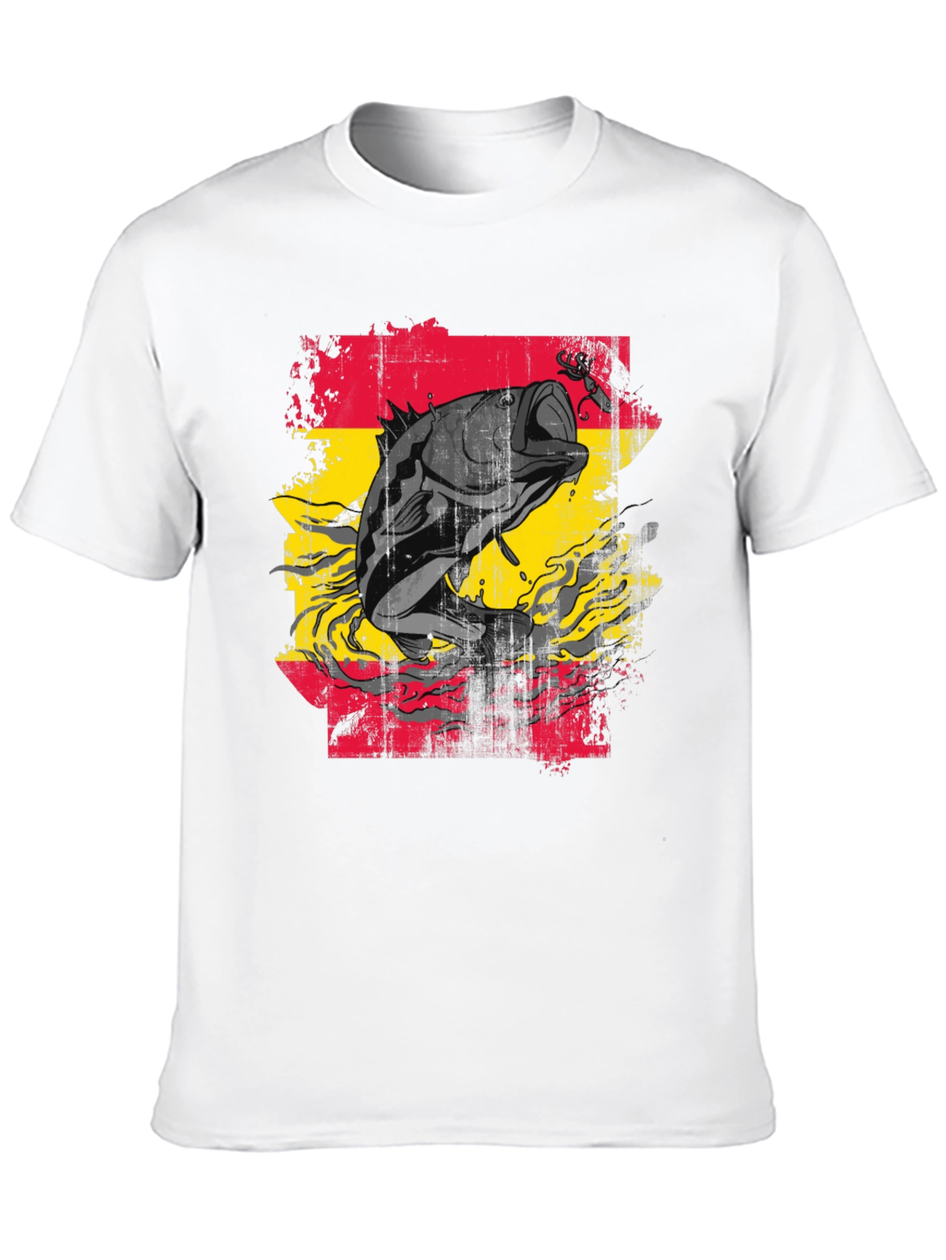 Fishing T-Shirt - Bass Design