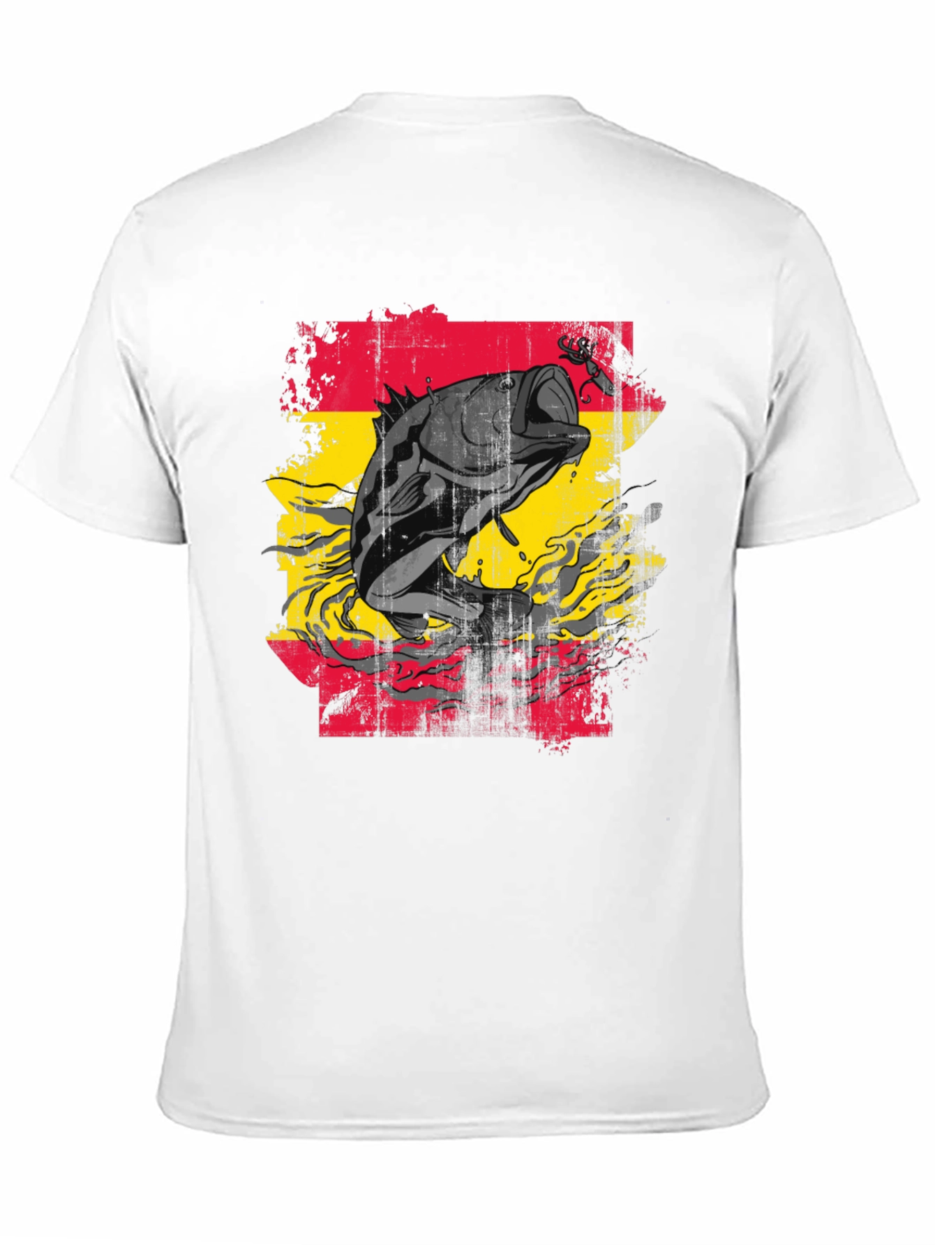Fishing T-Shirt - Bass Design