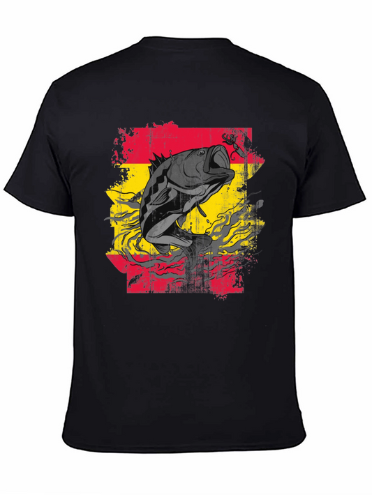 Fishing T-Shirt - Bass Design