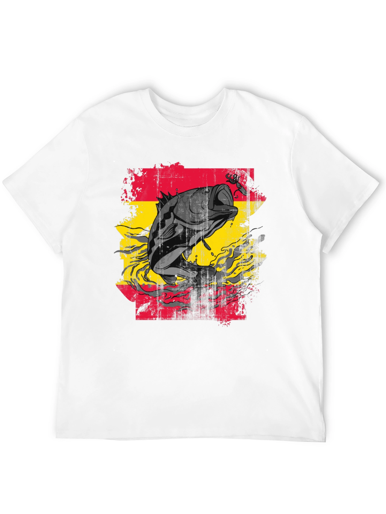 Fishing T-Shirt - Bass Design