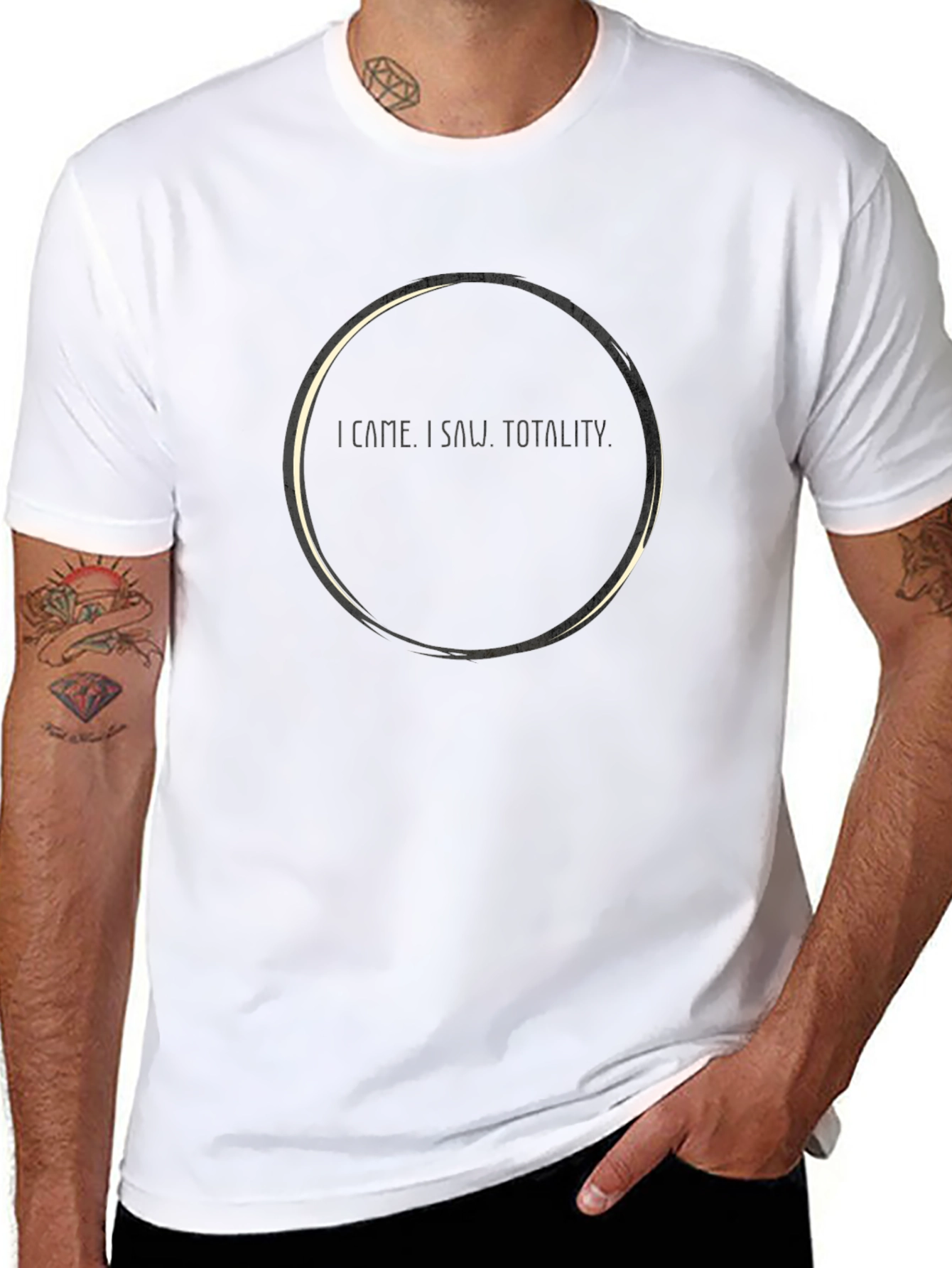 I Came I Saw Totality Eclipse T-Shirt