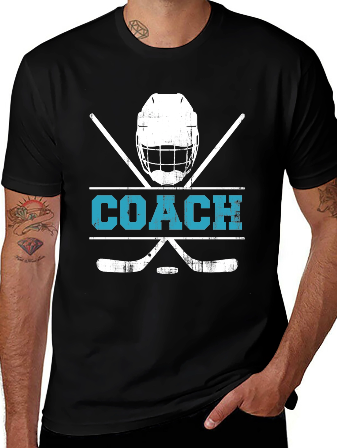 Hockey Coach T-Shirt - Sporty Design