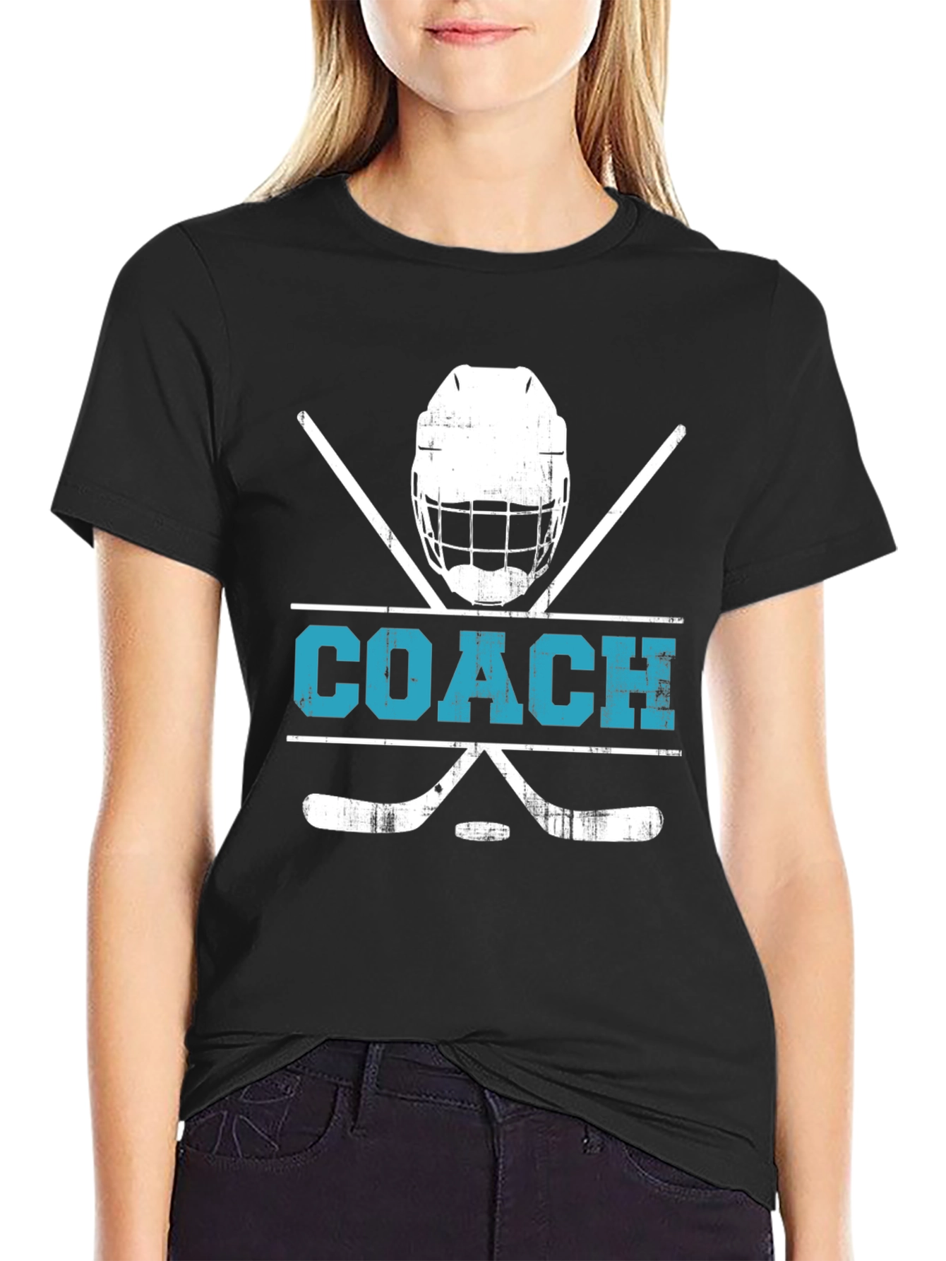 Hockey Coach T-Shirt - Sporty Design