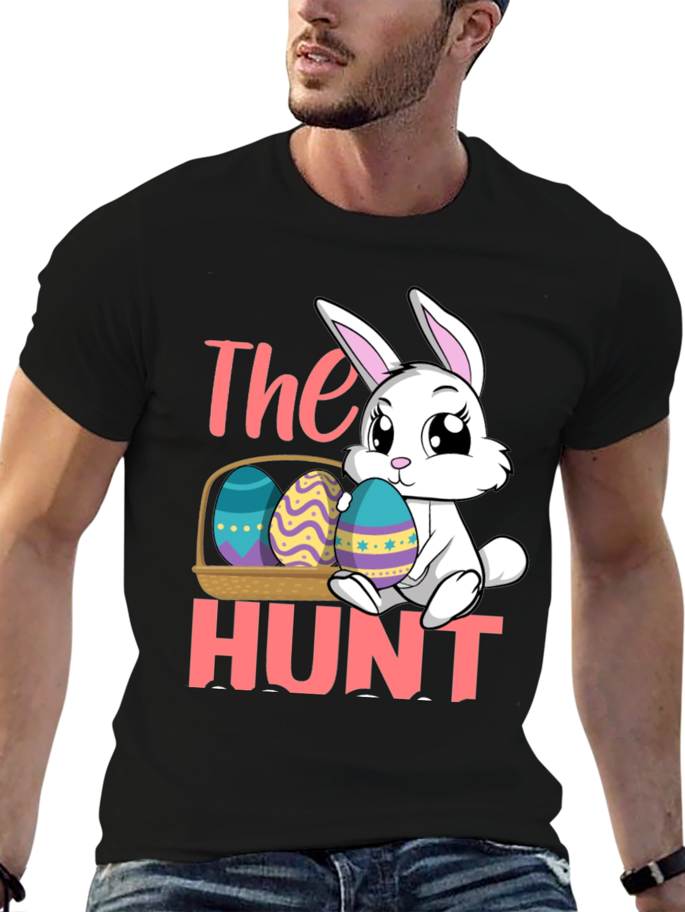 Easter Bunny Hunt Graphic Tee