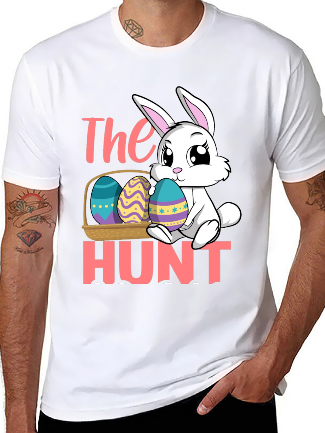 Easter Bunny Hunt Graphic Tee